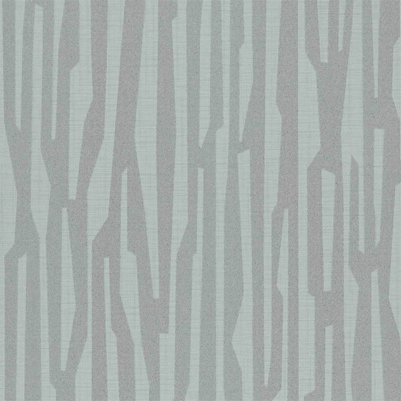 HARLEQUIN Zendo Wallpaper Geometric Nickle Gravure Printed Wallpaper - HM6W112173