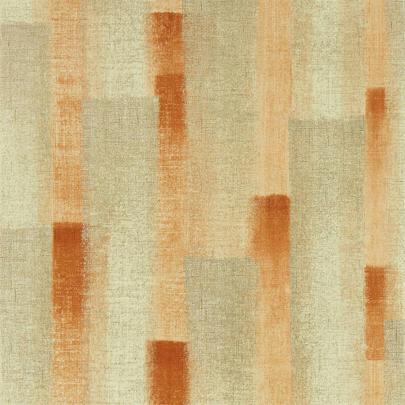 HARLEQUIN Suzuri Wallpaper Stripes Cayenne Gravure Printed Vinyl - HM6W112199