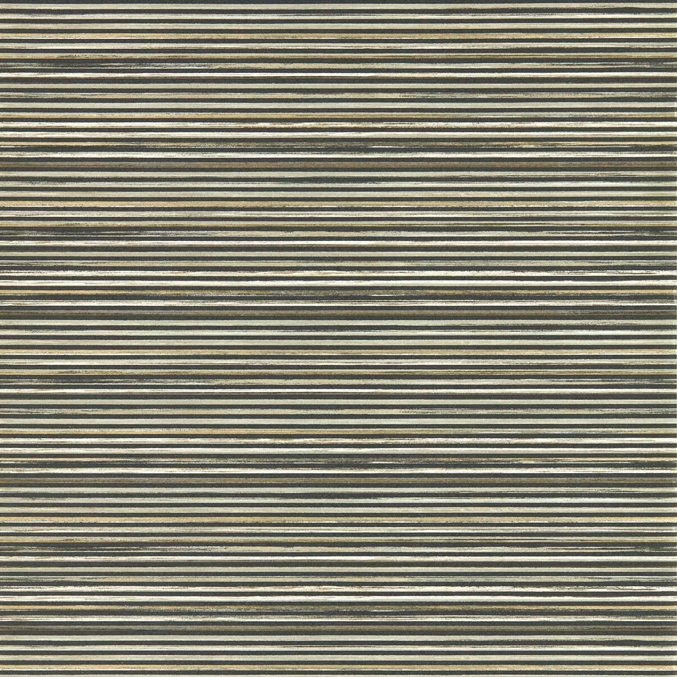 HARLEQUIN Gradiate Wallpaper Stripes Ebony,Parchment Rotary/Gravure Wide Width Printed Wallpaper - HM7W112755