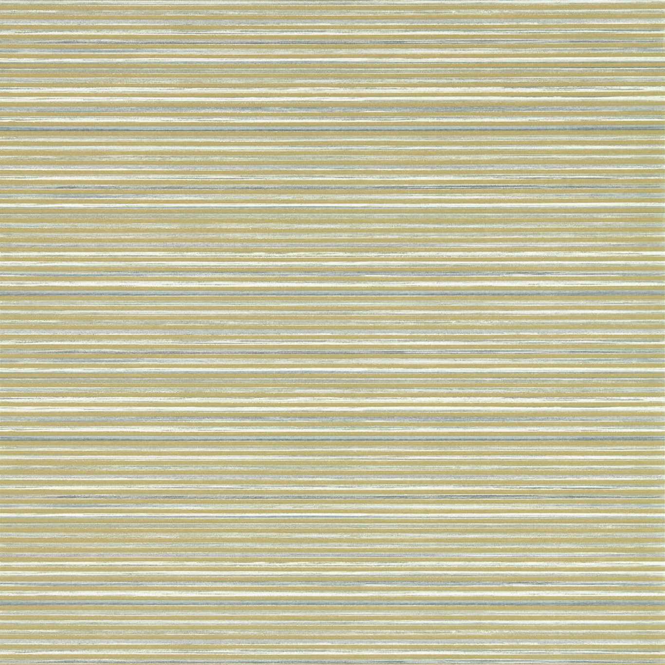HARLEQUIN Gradiate Wallpaper Stripes Gold,Slate Rotary/Gravure Wide Width Printed Wallpaper - HM7W112756