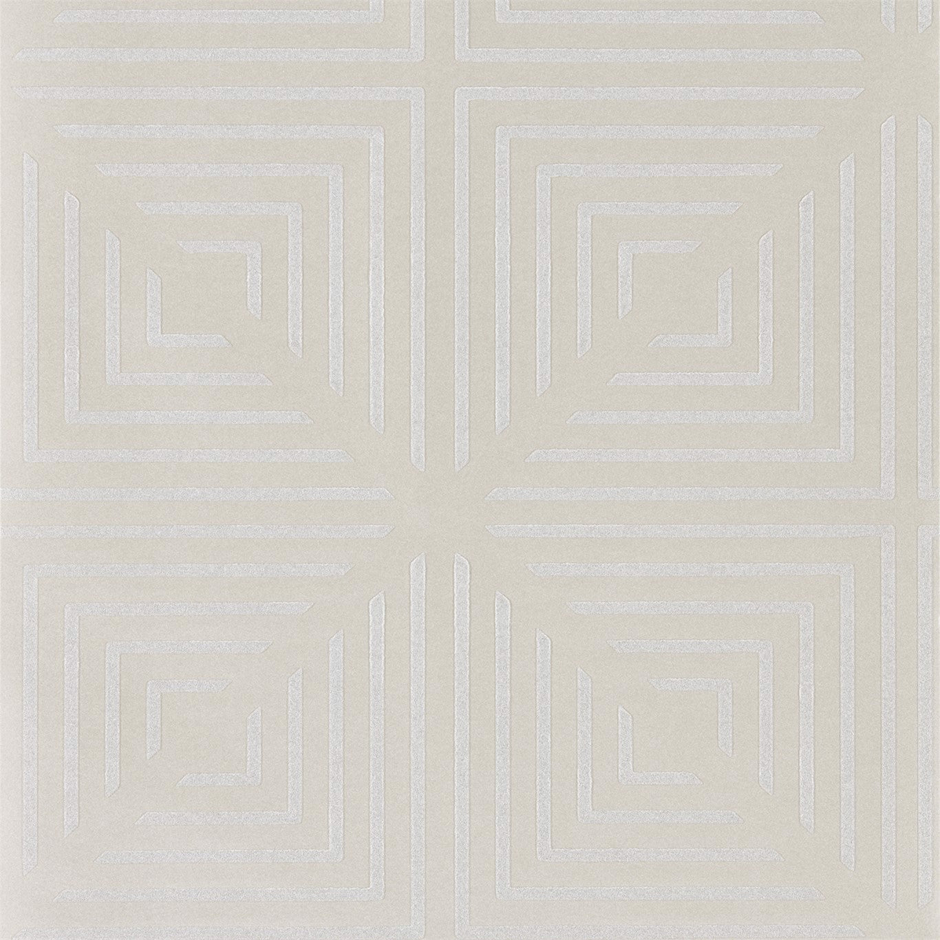 HARLEQUIN OUTLET Radial Wallpaper Geometric Oyster,Pearl - HMFW111551
