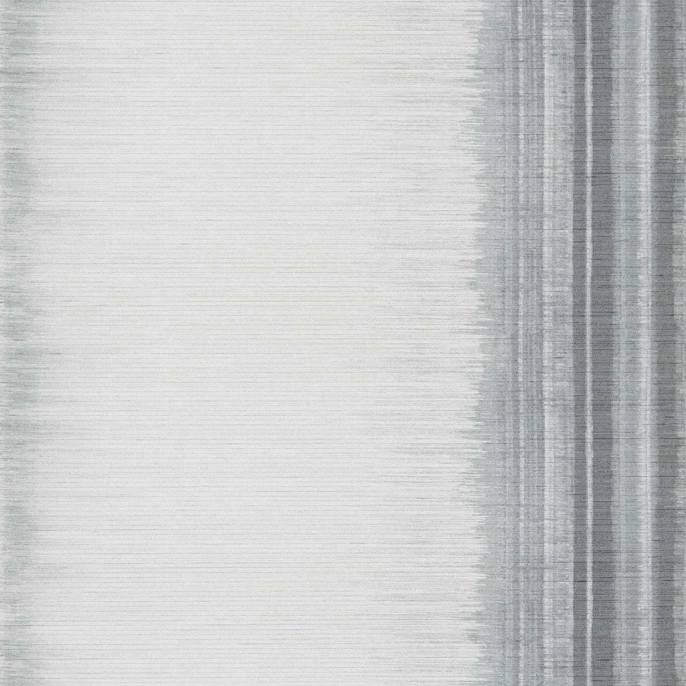 Light gray wallpaper with a vertical steel-gray stripe along the right edge; rotary-printed wide-width vinyl wallpaper.