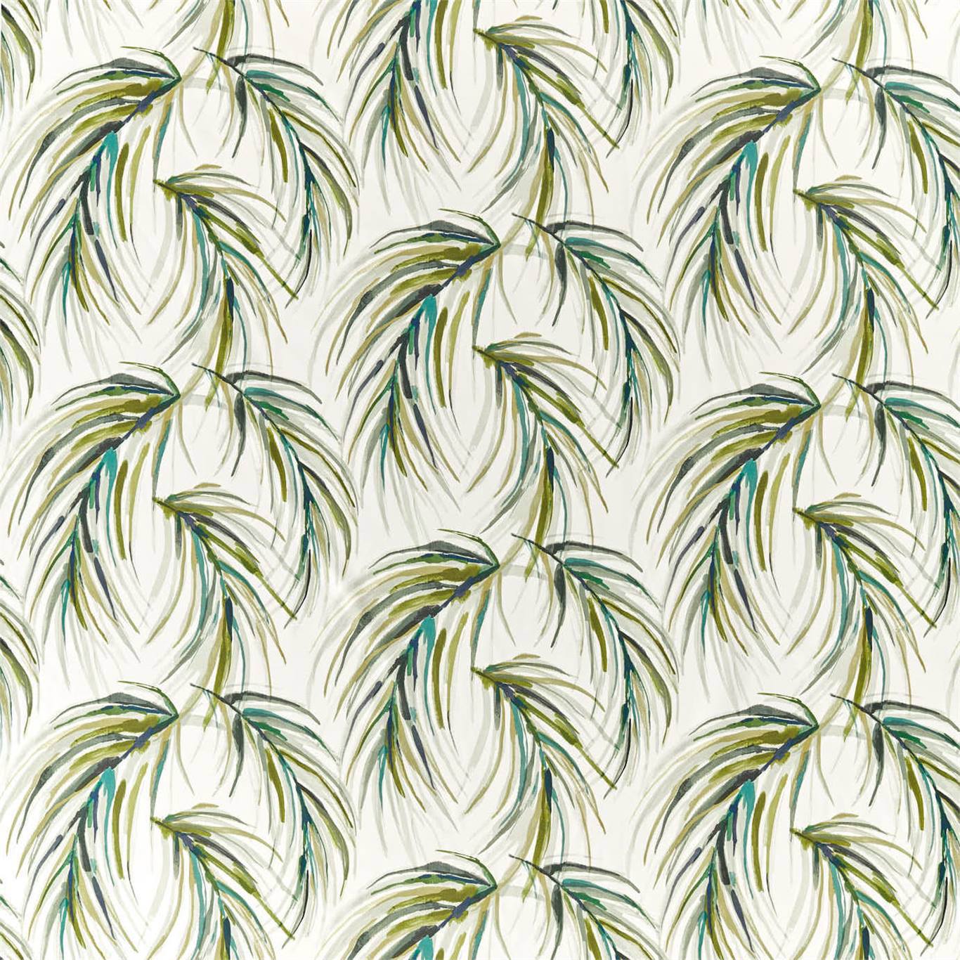 HARLEQUIN Alvaro Fabric Leaves , Trees Lime,Jade,Palm - HMIF120900