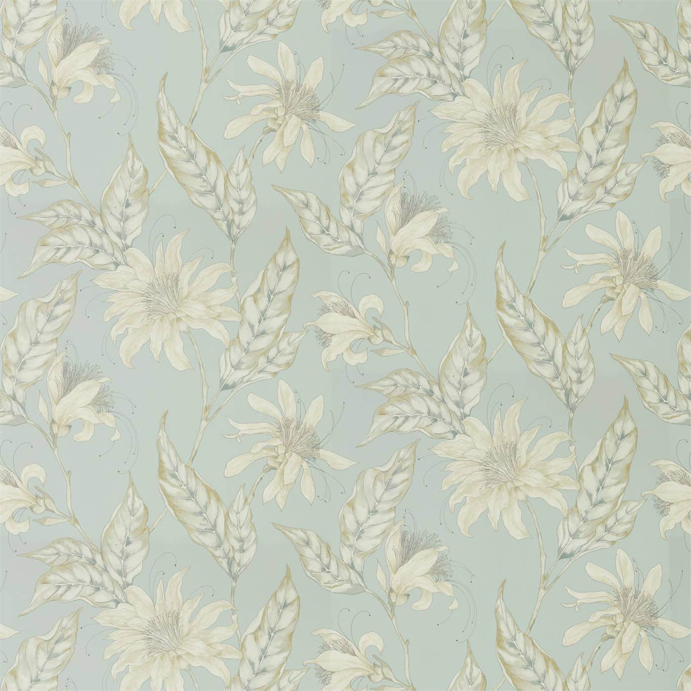 HARLEQUIN Ananda Fabric Contemporary, Floral Topaz - HMIF120903