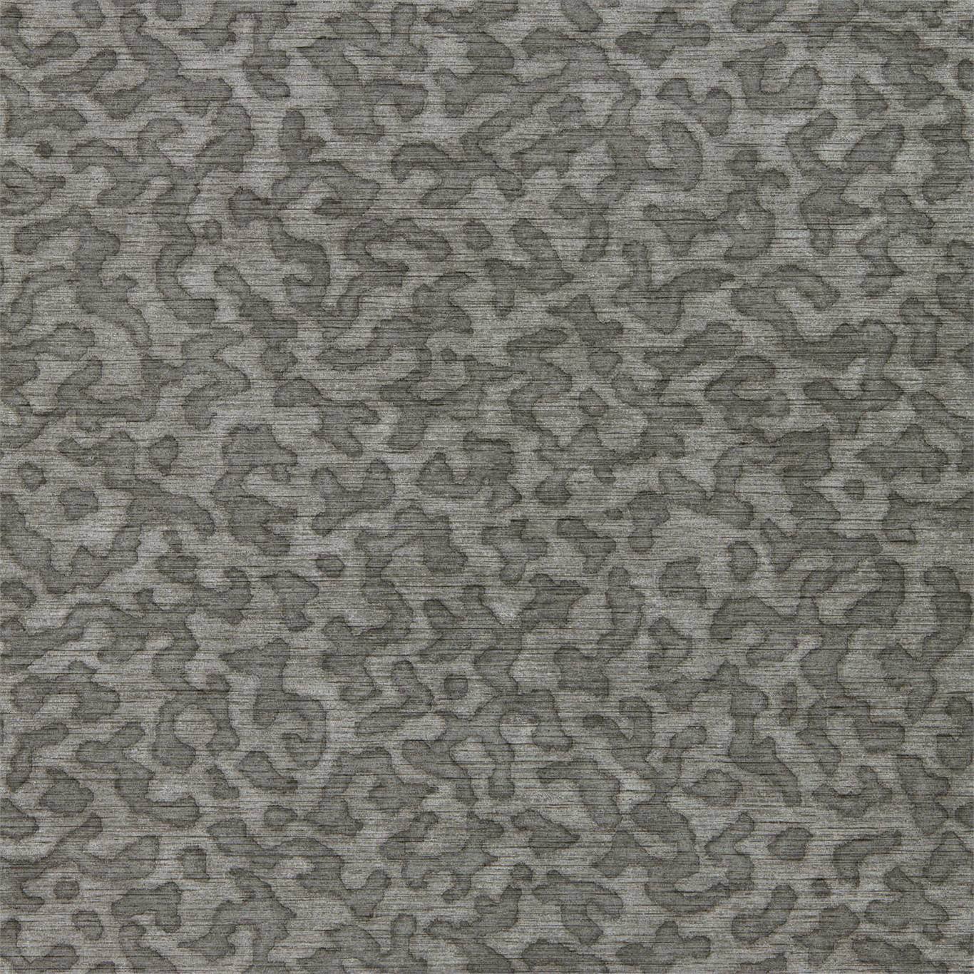 HARLEQUIN Nakuru Wallpaper Metallic Luxe Graphite Gravure Wide Width Vinyl - HMIW112248