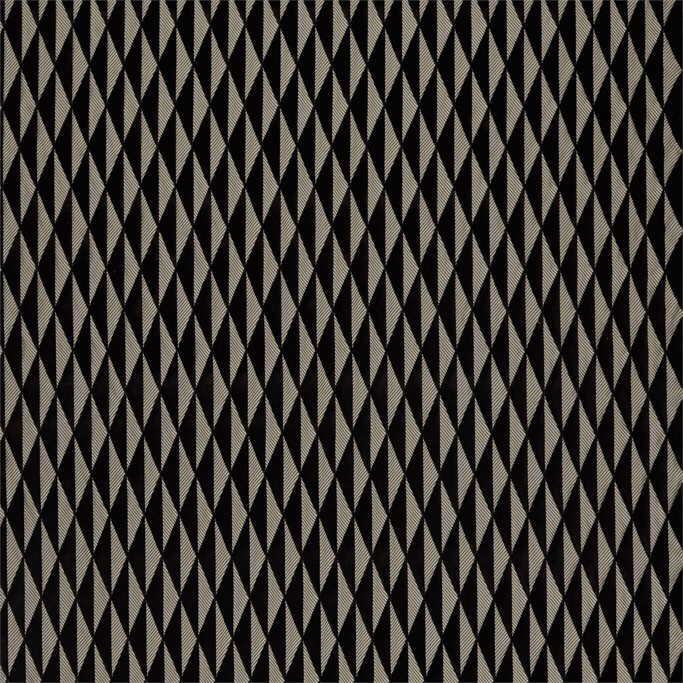 HARLEQUIN Irradiant Fabric Geometric Jet - HMMC133037