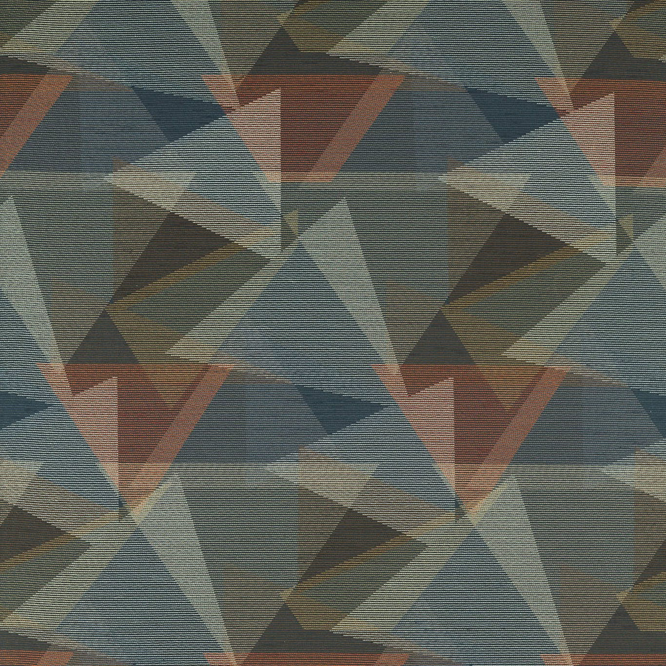 HARLEQUIN Adaxial Fabric Geometric Oyster,Bronze,Onyx - HMMF132994