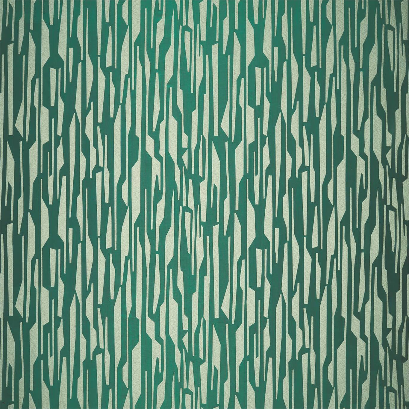 HARLEQUIN Zendo Fabric Geometric Emerald - HMMF133009