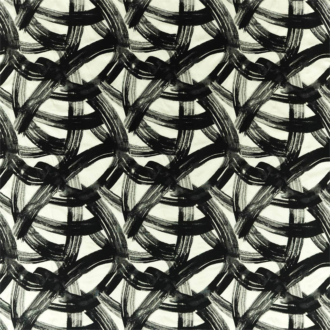 HARLEQUIN Typhonic Fabric Abstract , Graphic Onyx - HMMF133017