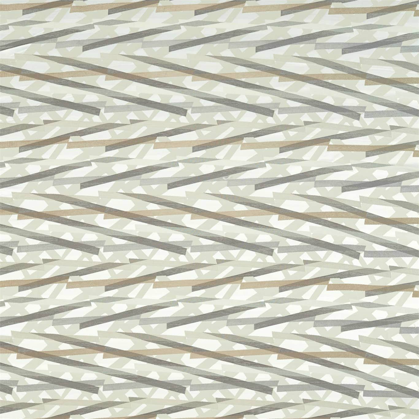 HARLEQUIN Diffinity Fabric Geometric Oyster,Pumice - HMMF133018