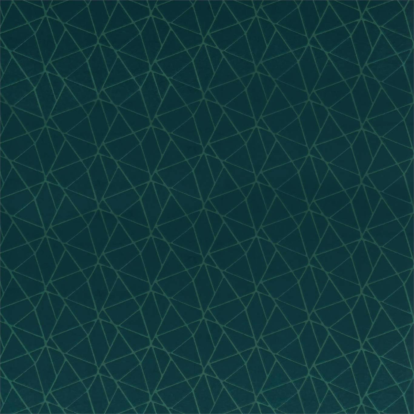 HARLEQUIN Zola Fabric Geometric Emerald - HMNI132841
