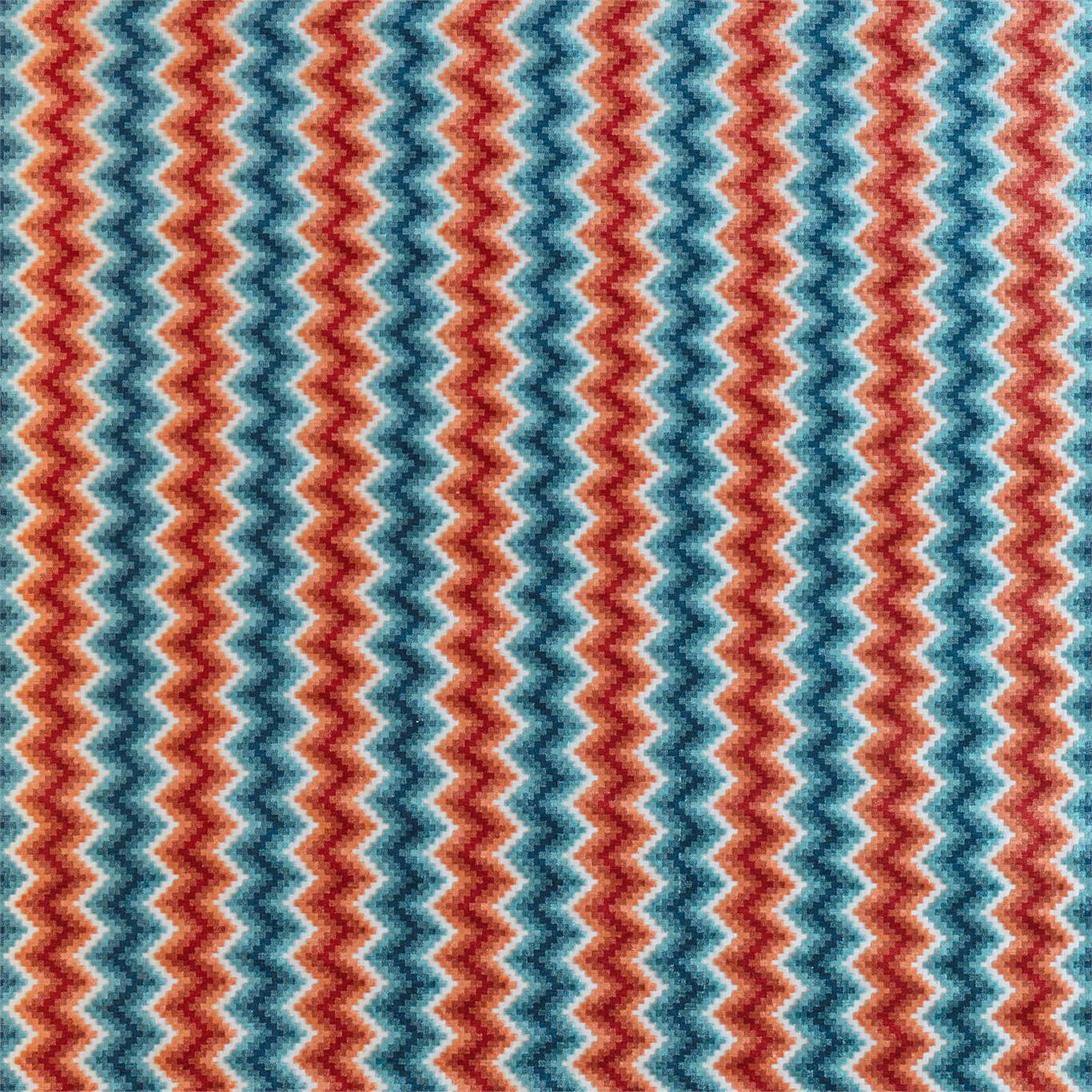 HARLEQUIN Maseki Fabric Geometric Marine,Russet - HMNI132850