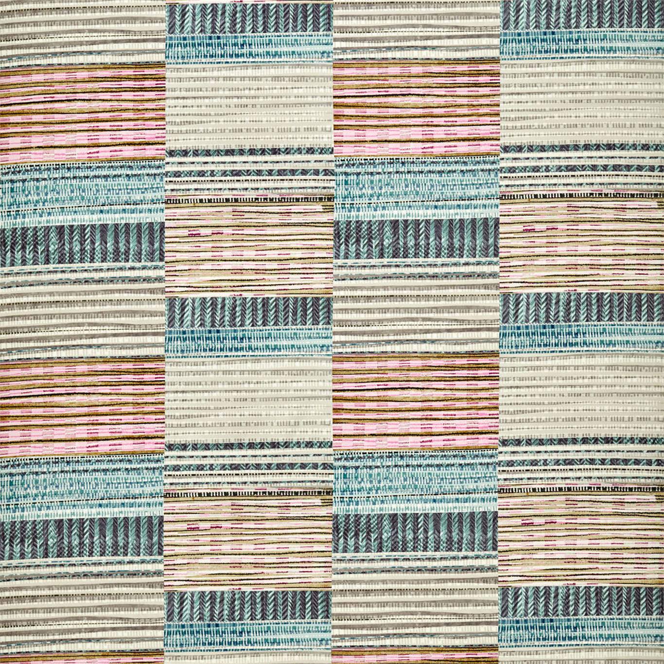HARLEQUIN Benirras Fabric Other Marine,cerise,pebble - HMUC120916