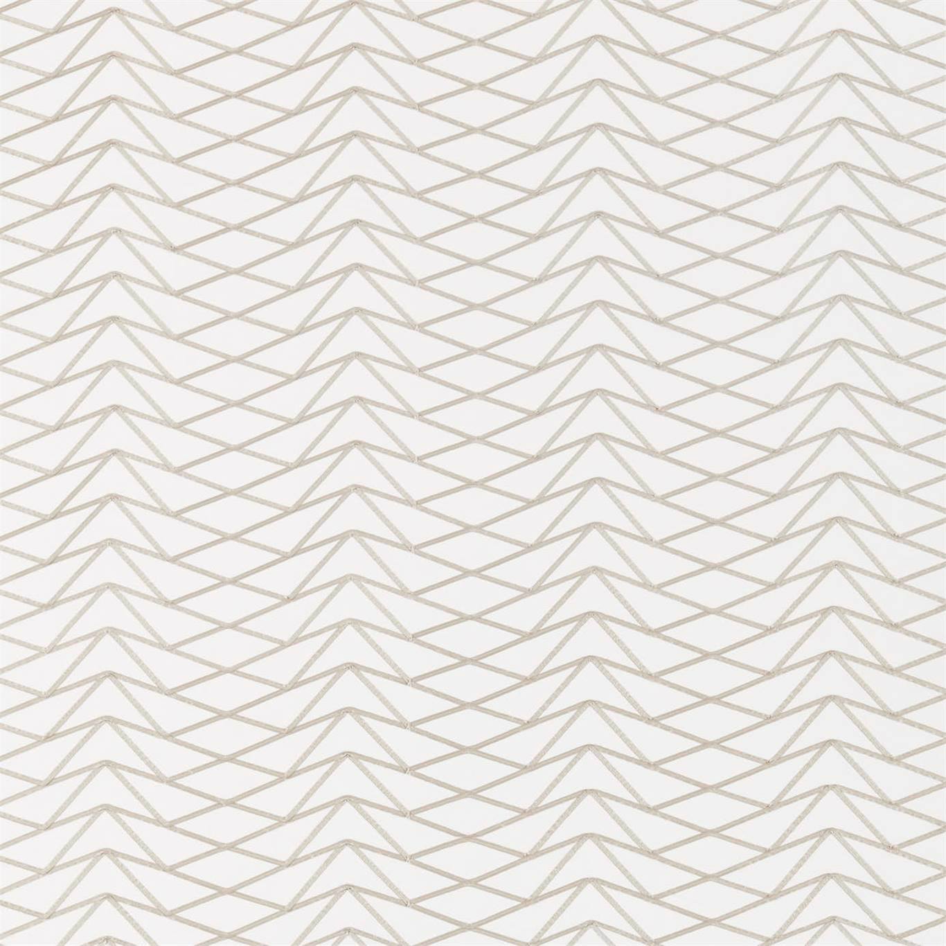 HARLEQUIN Ollarium Fabric Geometric Pewter - HMVO132814