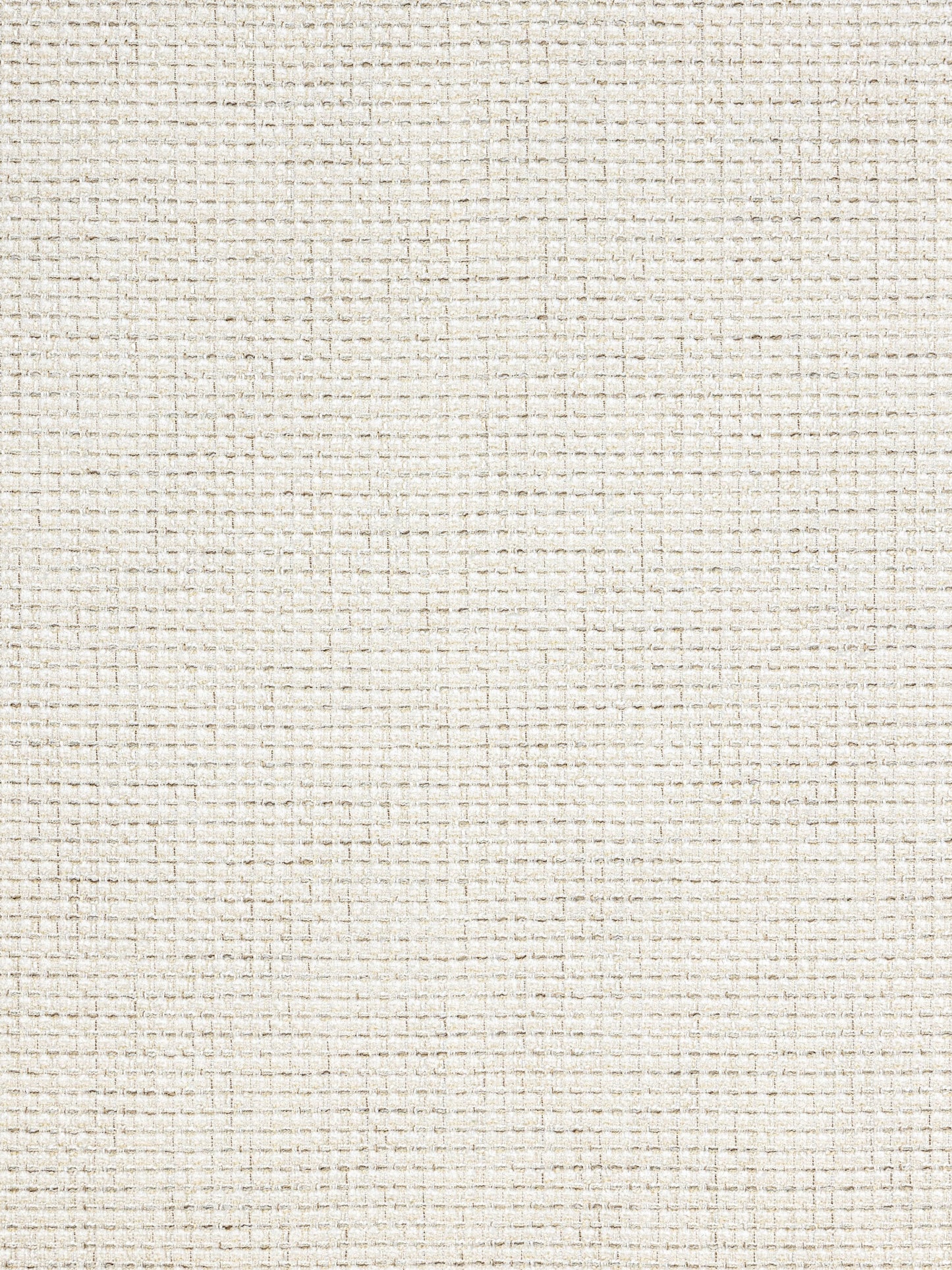 Beige linen-textured fabric with a tight weave; natural, neutral color ideal for upholstery or home decor projects.