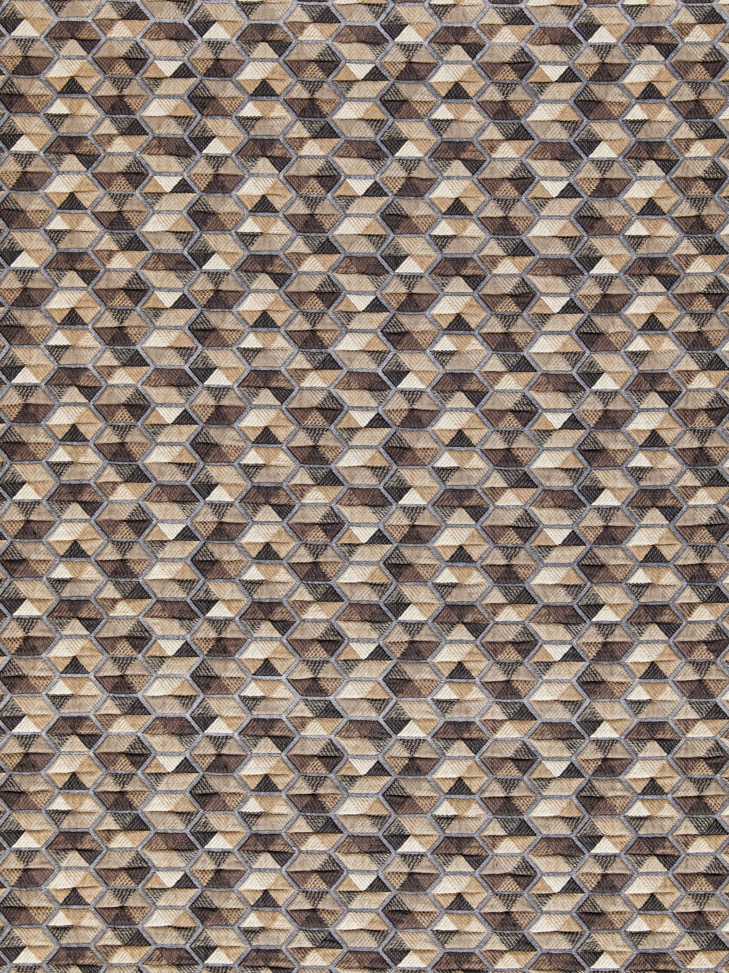 SCALAMANDRE CAROUSEL FABRIC TAUPE - HN 000142006 NEW SKU # HN420060001