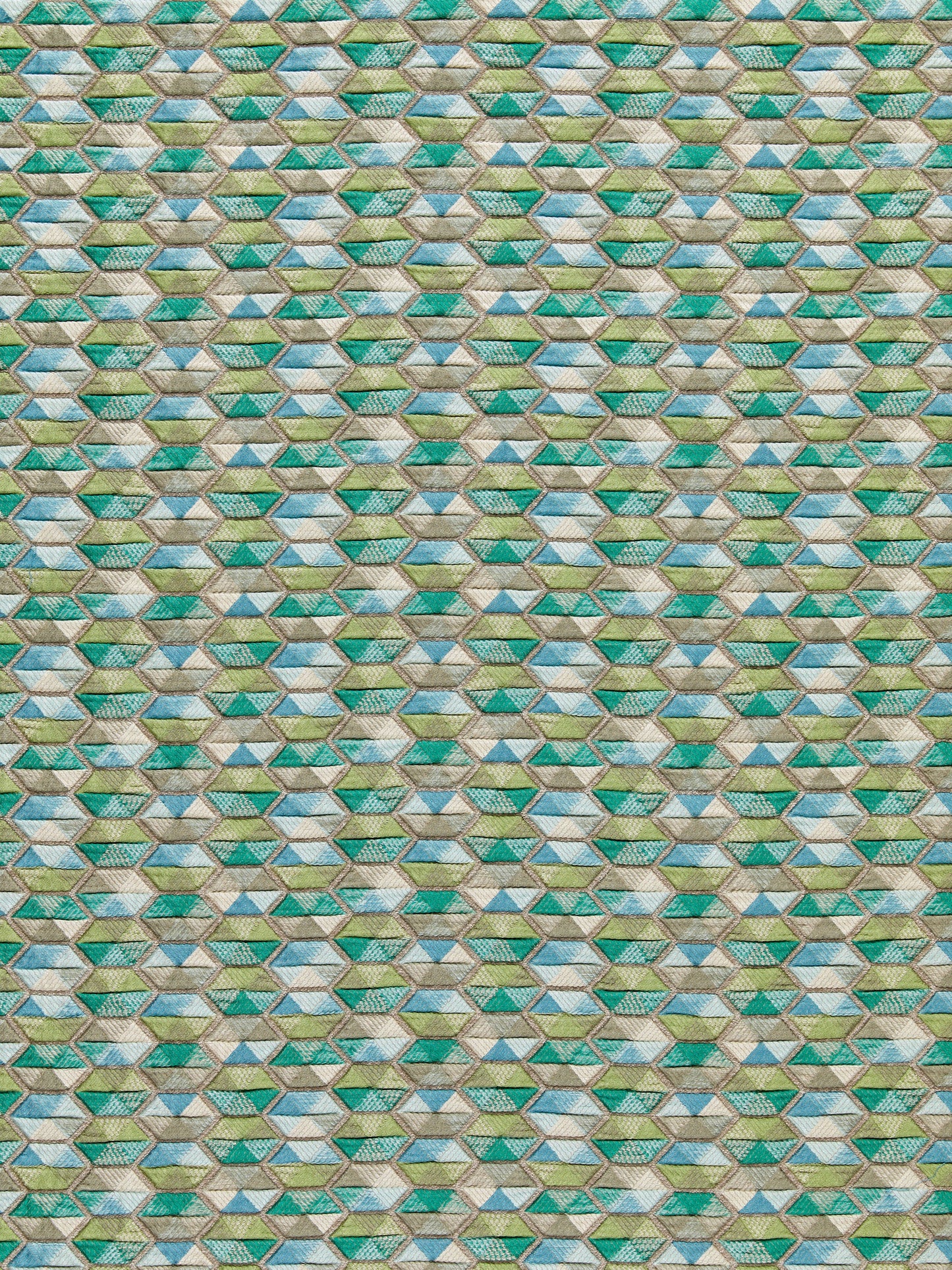 SCALAMANDRE CAROUSEL FABRIC AQUA - HN 000342006 NEW SKU # HN420060003