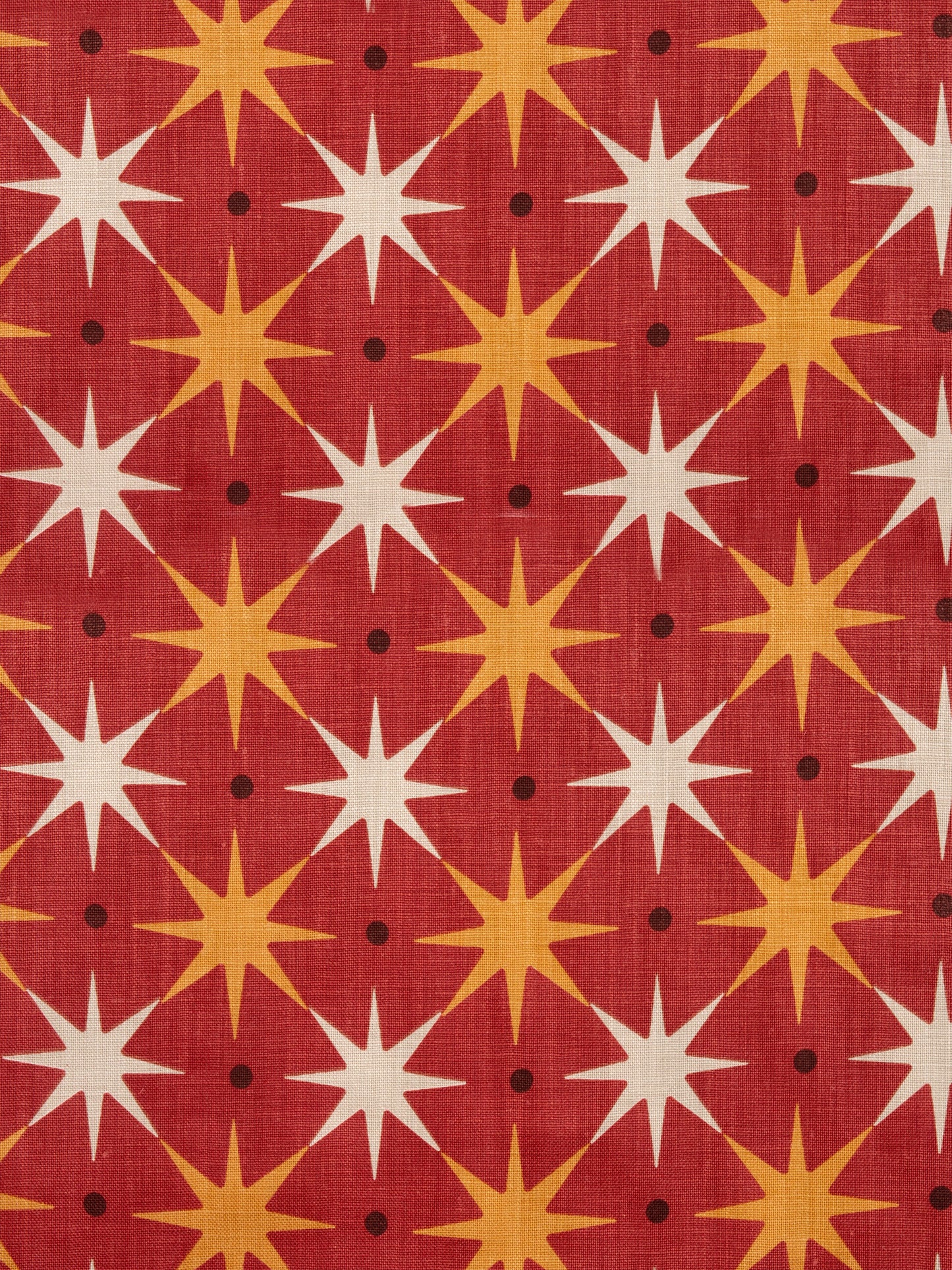 SCALAMANDRE STAR POWER FABRIC RED - HN 000342023 NEW SKU # HN420230003