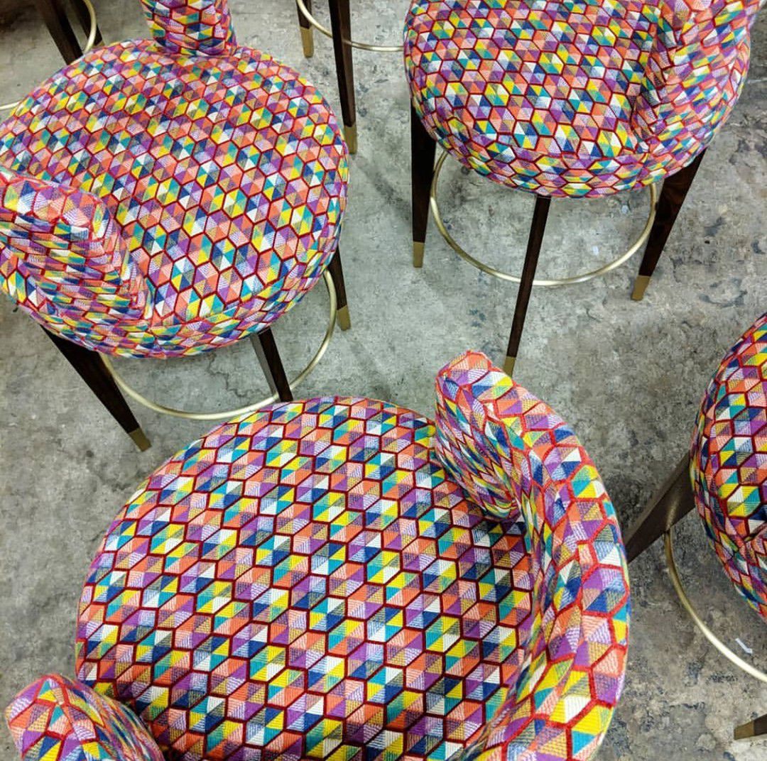 SCALAMANDRE CAROUSEL FABRIC MULTI - HN 000542006 NEW SKU # HN420060005