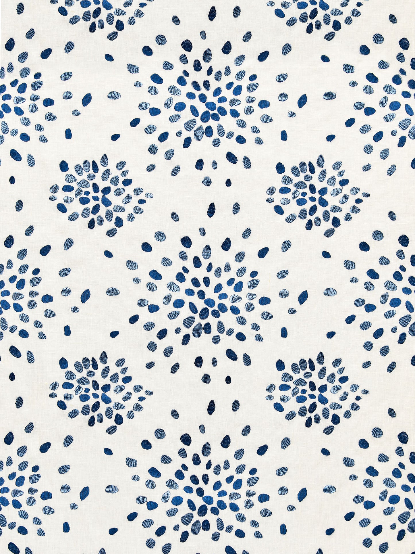 SCALAMANDRE FIREFLY FABRIC BLUE - HN 000742000 NEW SKU # HN420000007