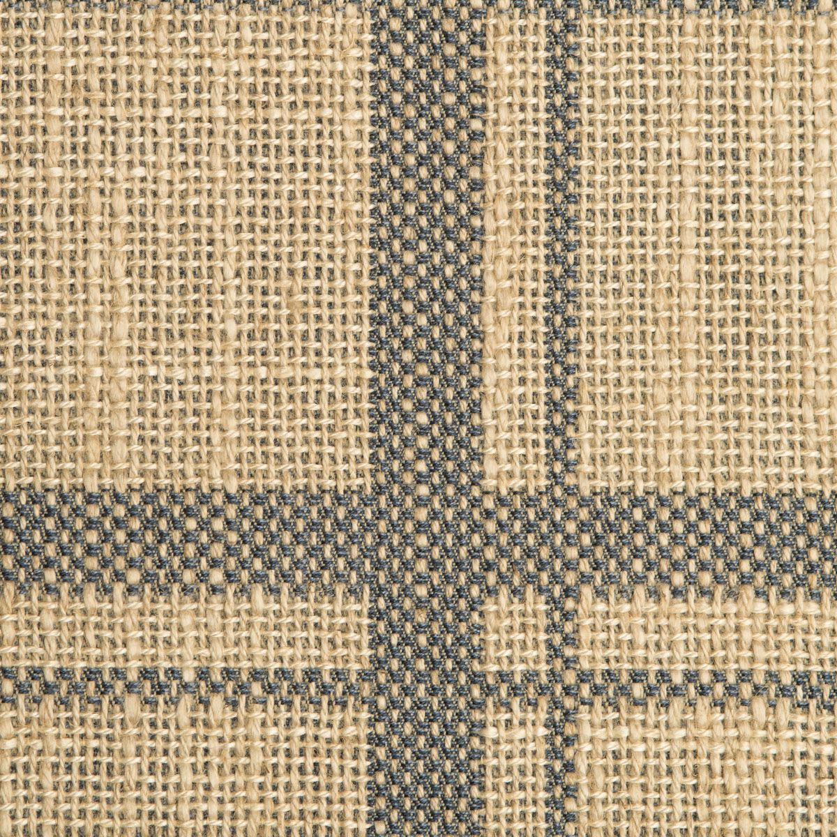 SCALAMANDRE OUTLET FABRIC FAIR AND SQUARE FABRIC BLUE JEAN - HN 000BW1009 NEW SKU # HNW1009000B