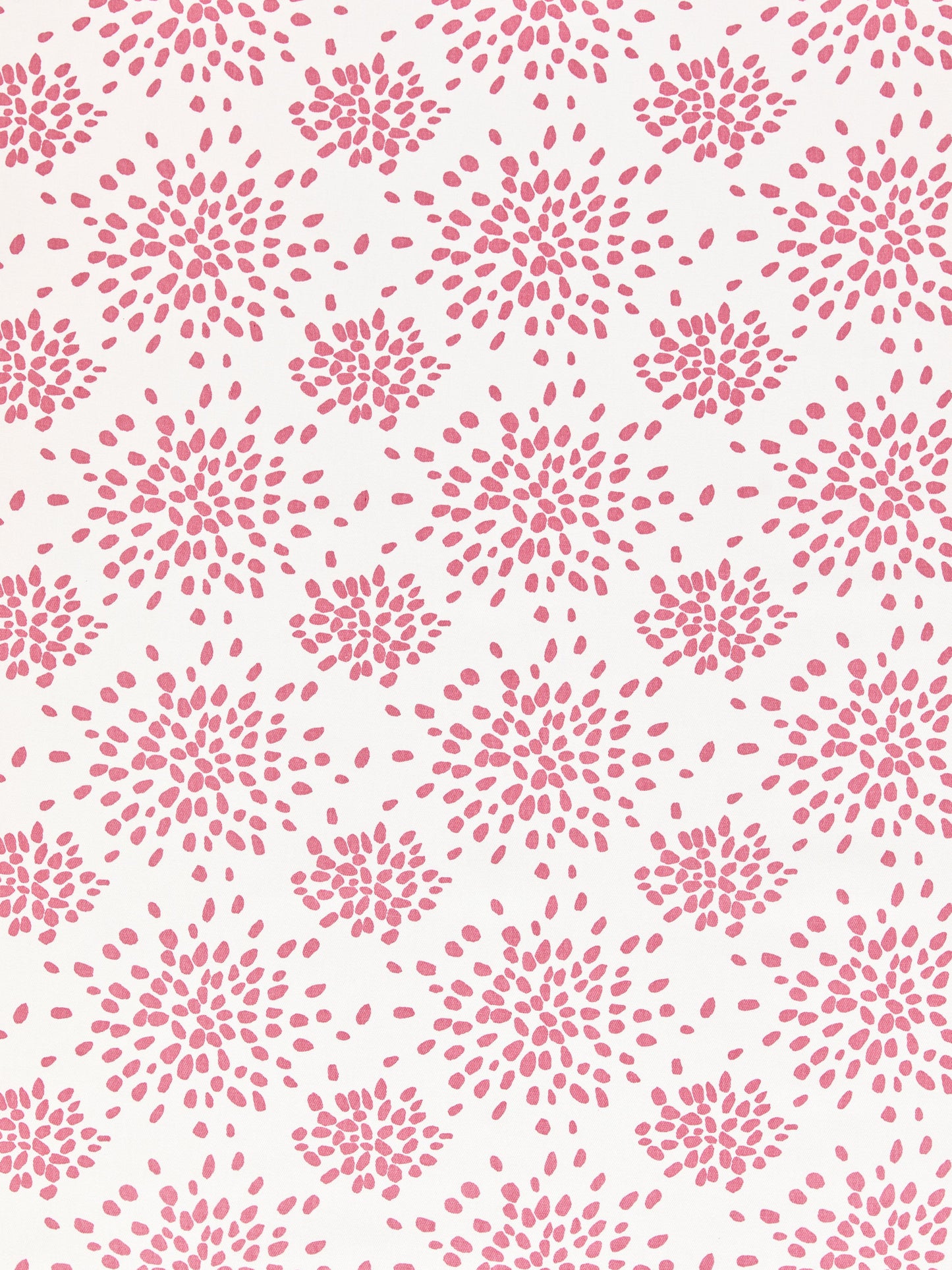 SCALAMANDRE FIREWORKS COTTON PRINT FABRIC CUPCAKE PINK - HN 000DF1020 NEW SKU # HNF1020000D