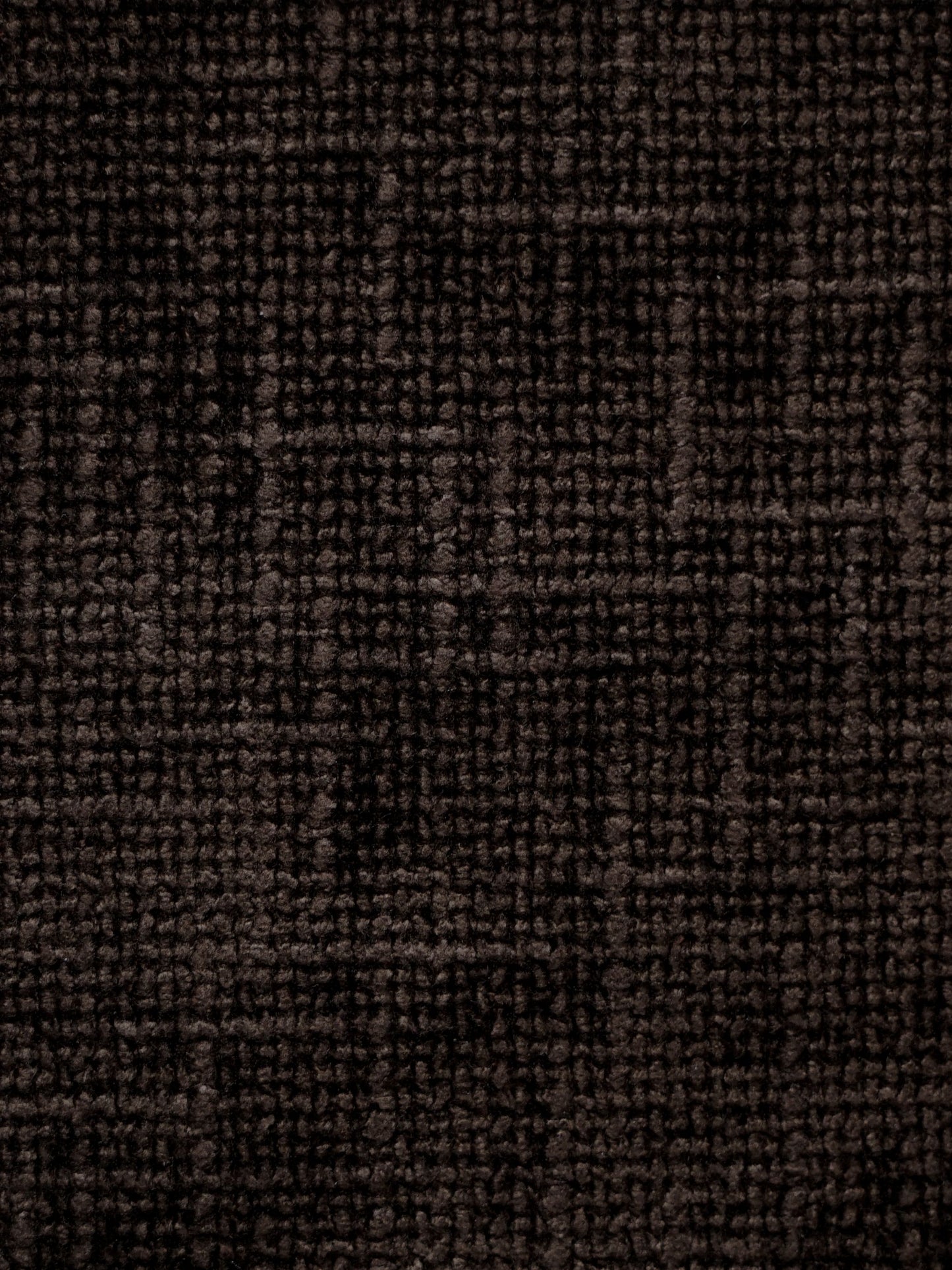 SCALAMANDRE RIVOLI CHENILLE FABRIC DEEP BROWN - HN 00CBW0837 NEW SKU # HNW083700CB