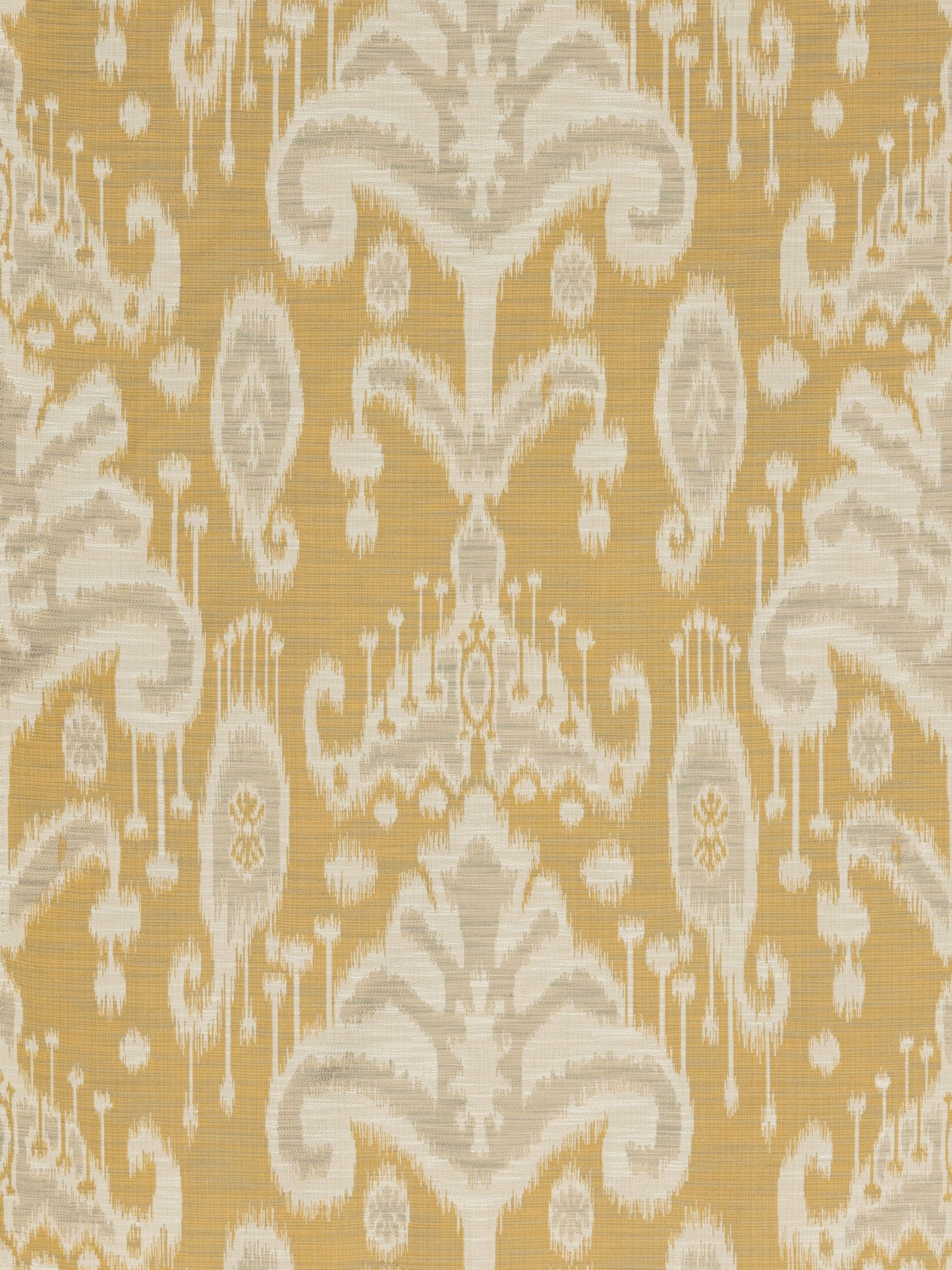 SCALAMANDRE OUTLET FABRIC MONROE IKAT TEXTURE FABRIC STRAW - HN 00KAW0995 NEW SKU # HNW099500KA