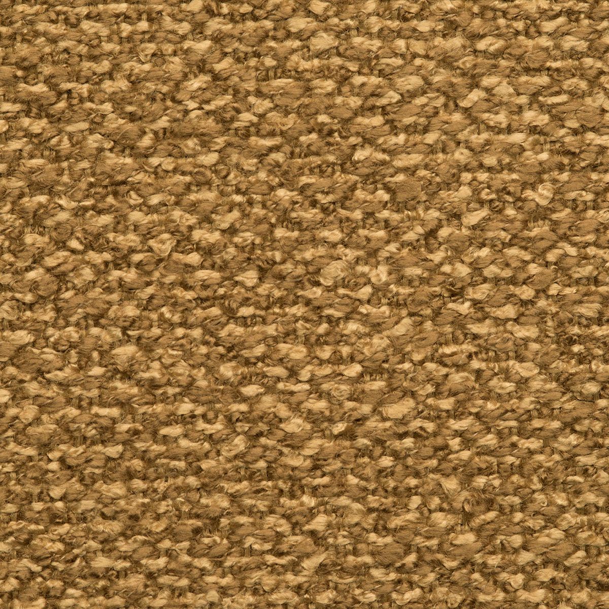 Close-up of brown woven fabric texture in pecan color.