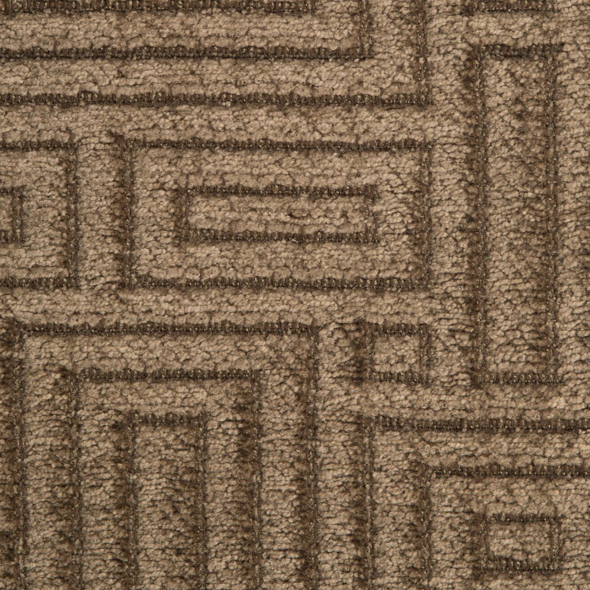 SCALAMANDRE OUTLET FABRIC CONNELLY CHENILLE FABRIC MUSHROOM - HN 00TBW0975 NEW SKU # HNW097500TB