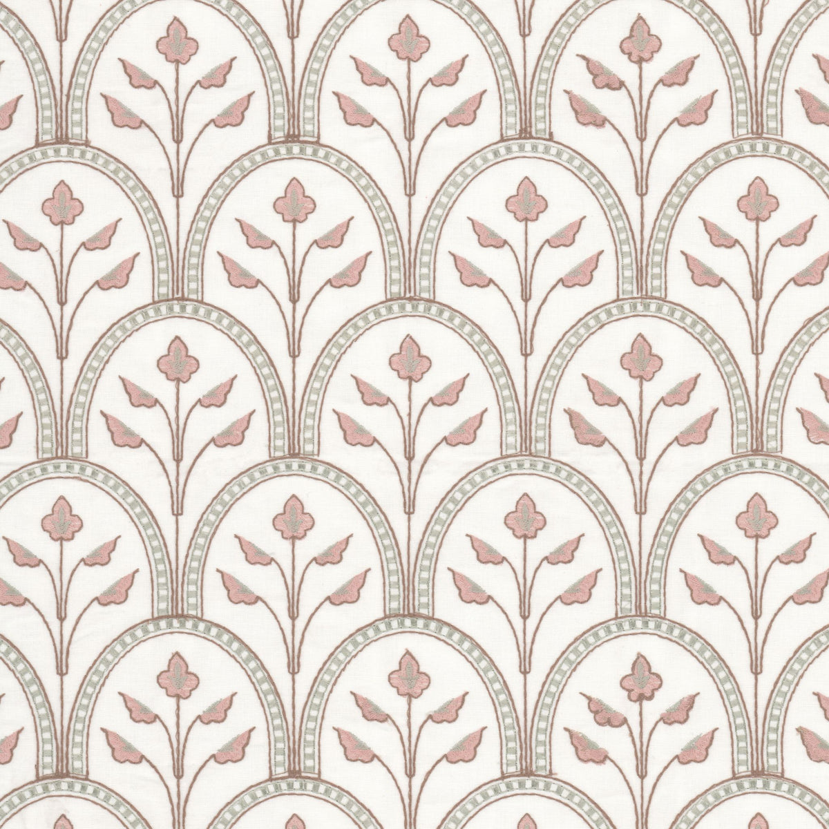 STOUT TEXTILES MULTIPURPOSE,EMBROIDERIES TRANSITIONAL,, FRAME DESIGN PRIMROSE,TEAROSE - HOUK-4