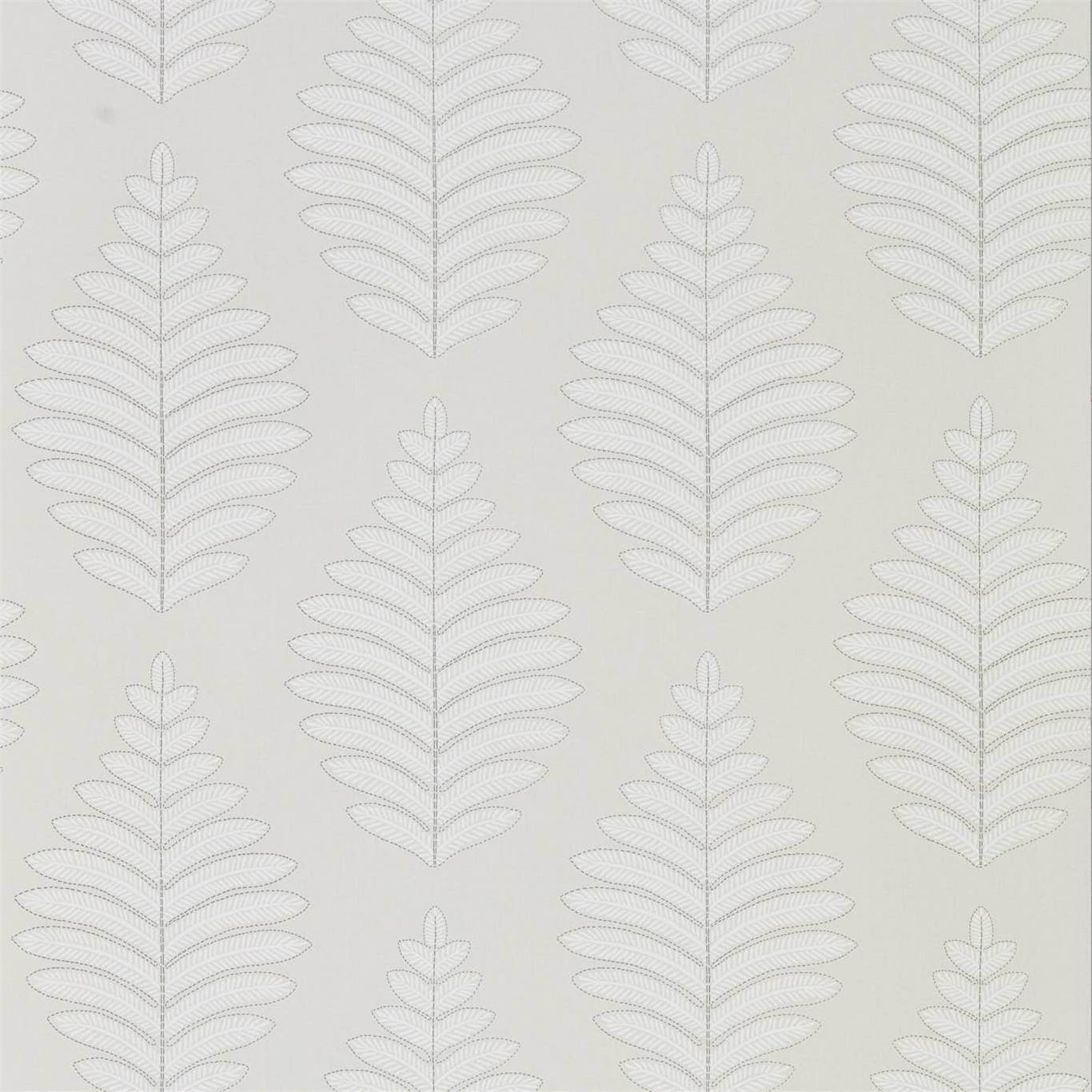 HARLEQUIN Lucielle Wallpaper Leaves , Trees Linen,Silver Rotary Wide Width Printed Wallpaper - HPUT111898