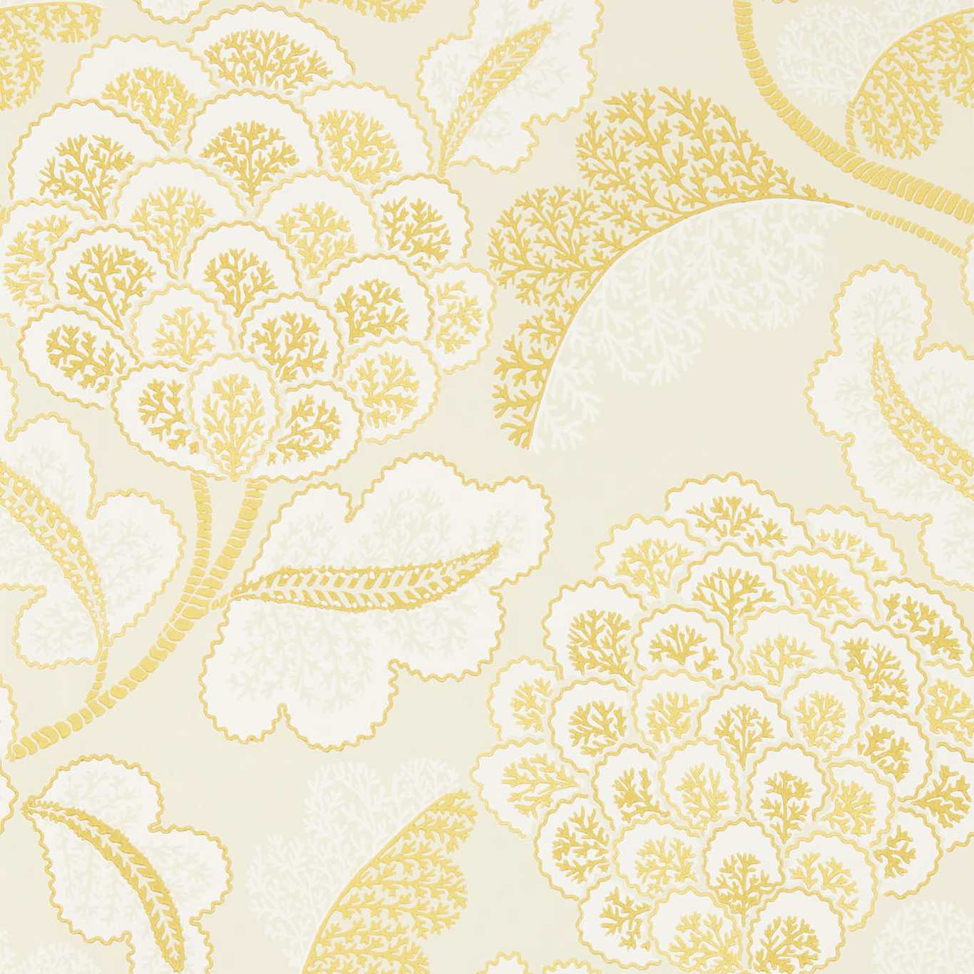 Harlequin Flourish Wallpaper Classic Floral First Light,Nectar Surflex-Printed Wallpaper - HQN3112935