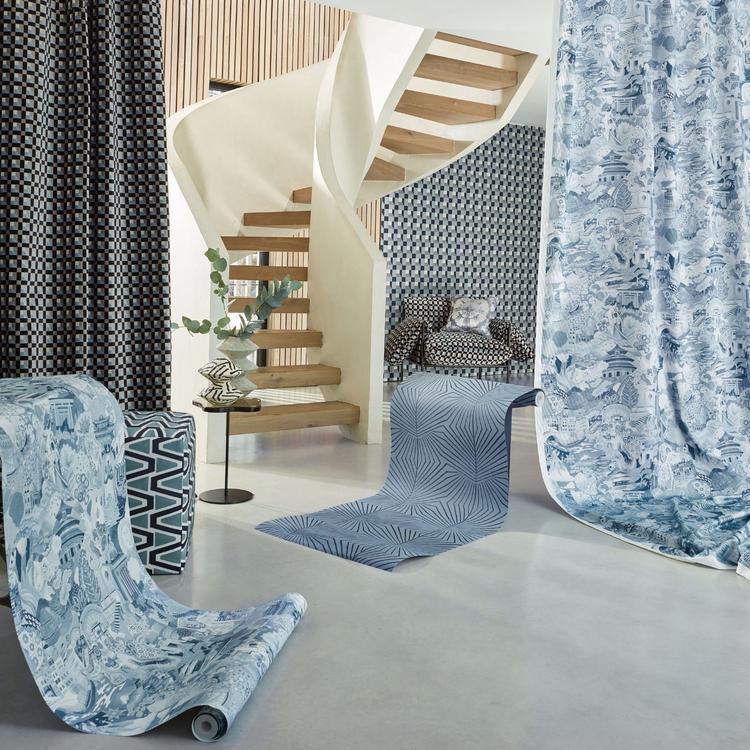 Harlequin Journey of Discovery Fabric Landscapes Wild Water,Exhale - HQN3121127