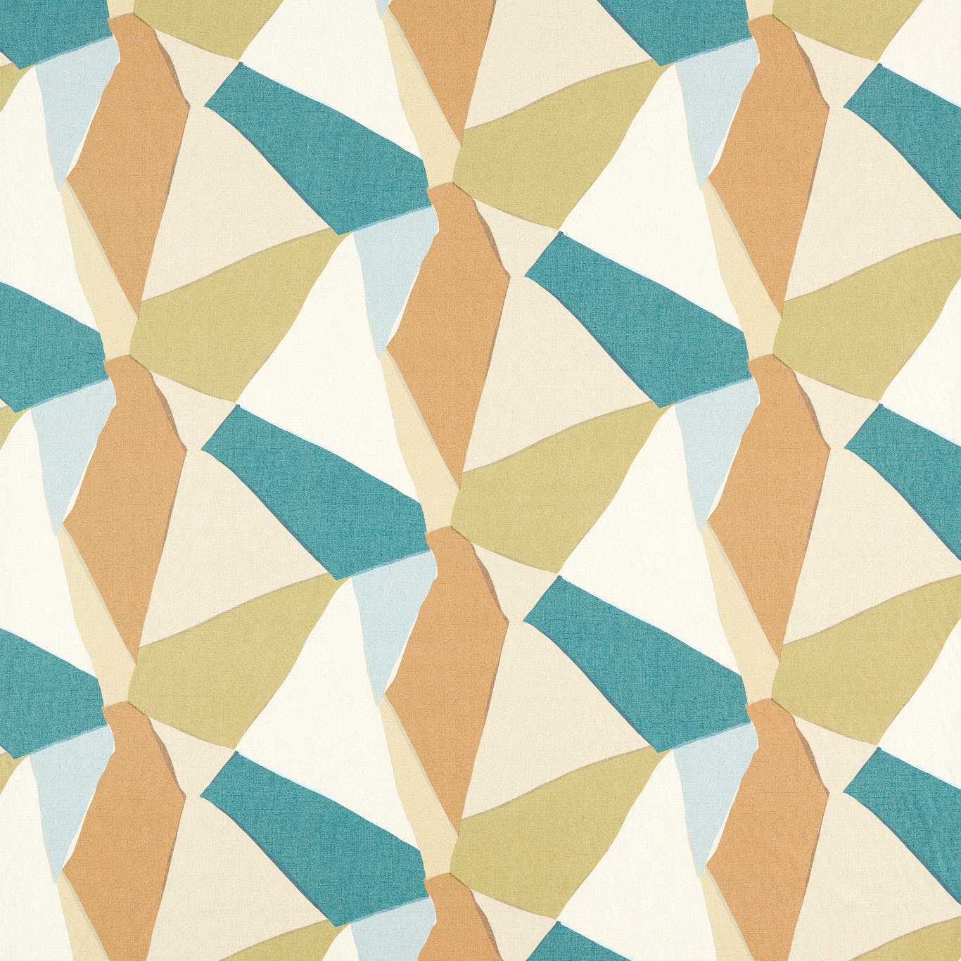 HARLEQUIN Sumi Reflect Fabric Abstract , Graphic Marine,Grass,Taupe - HRFD121200