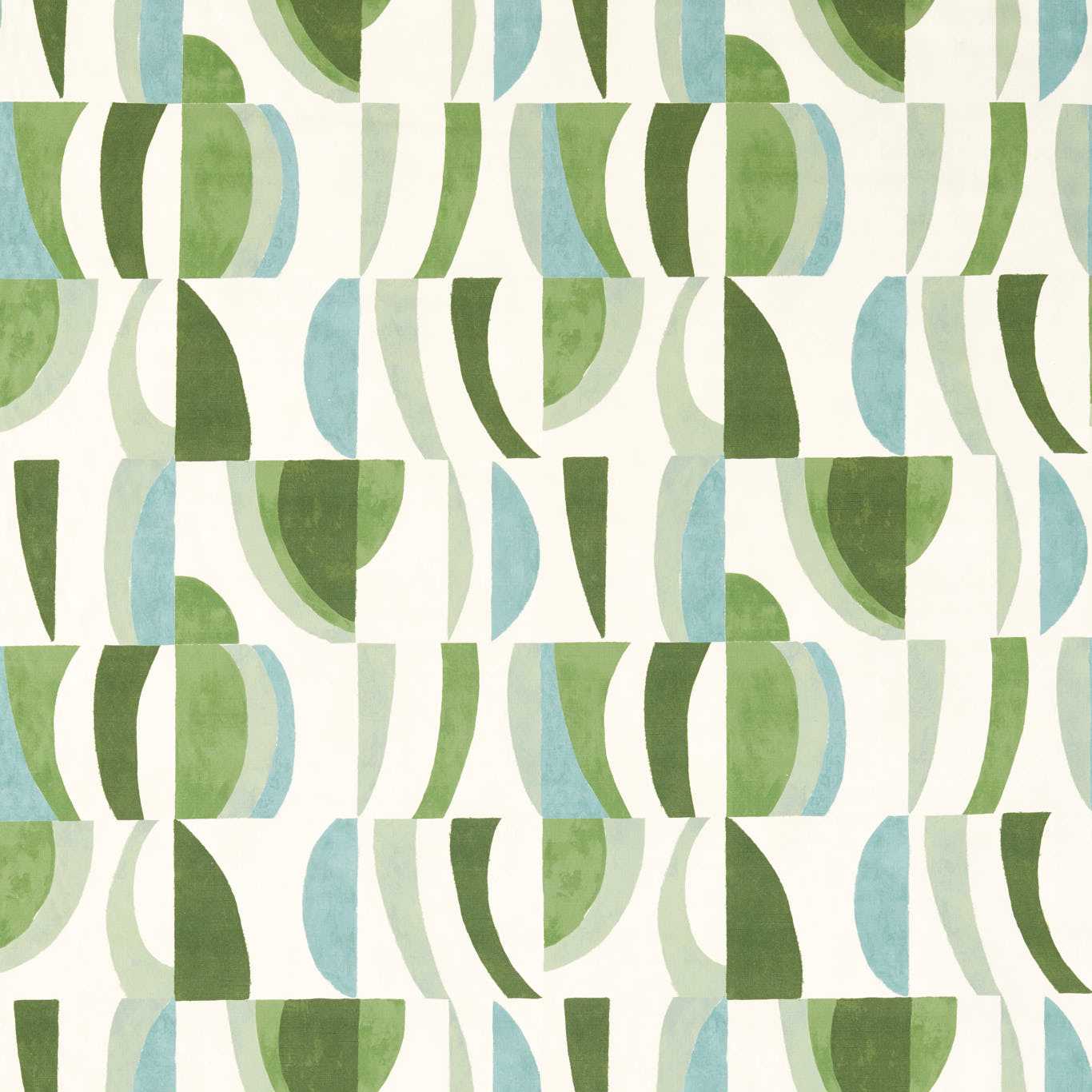 HARLEQUIN Torillo Fabric Abstract , Graphic Emerald,Azul,Pistachio - HRFD121206