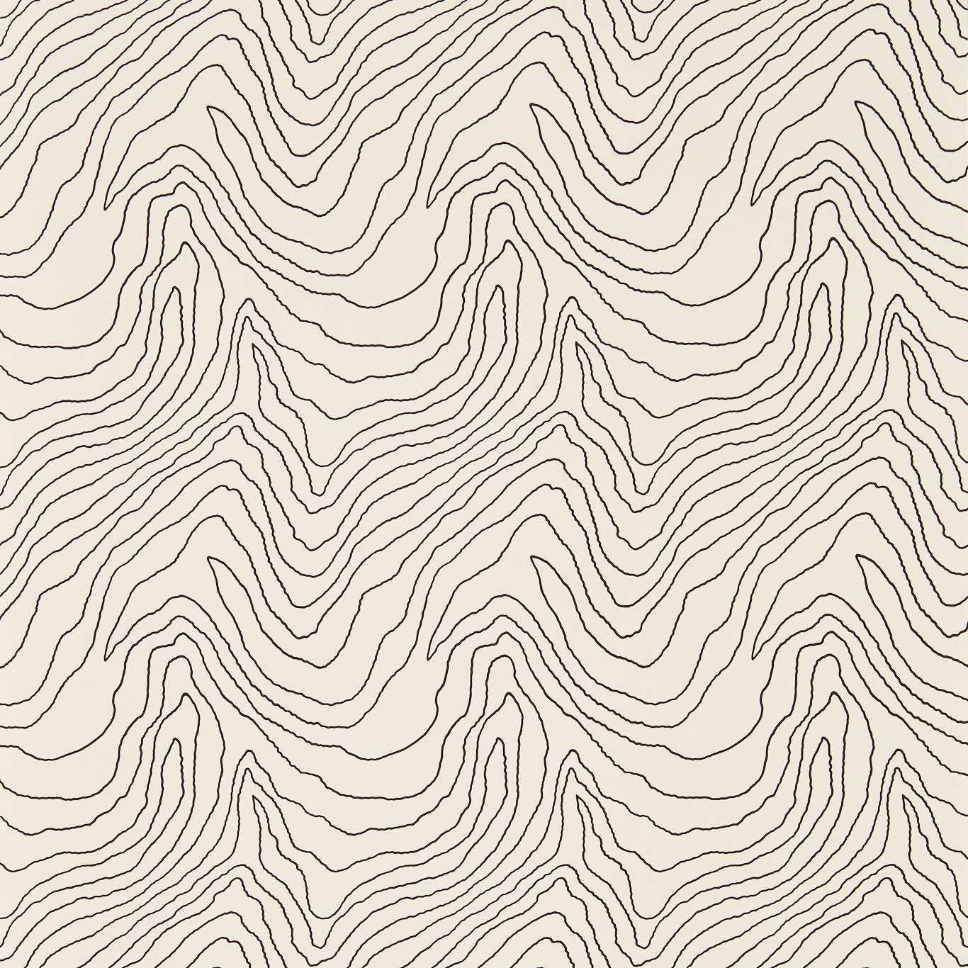 HARLEQUIN Formation Wallpaper Abstract , Graphic Parchment Rotary Wide Width - HRWO113099