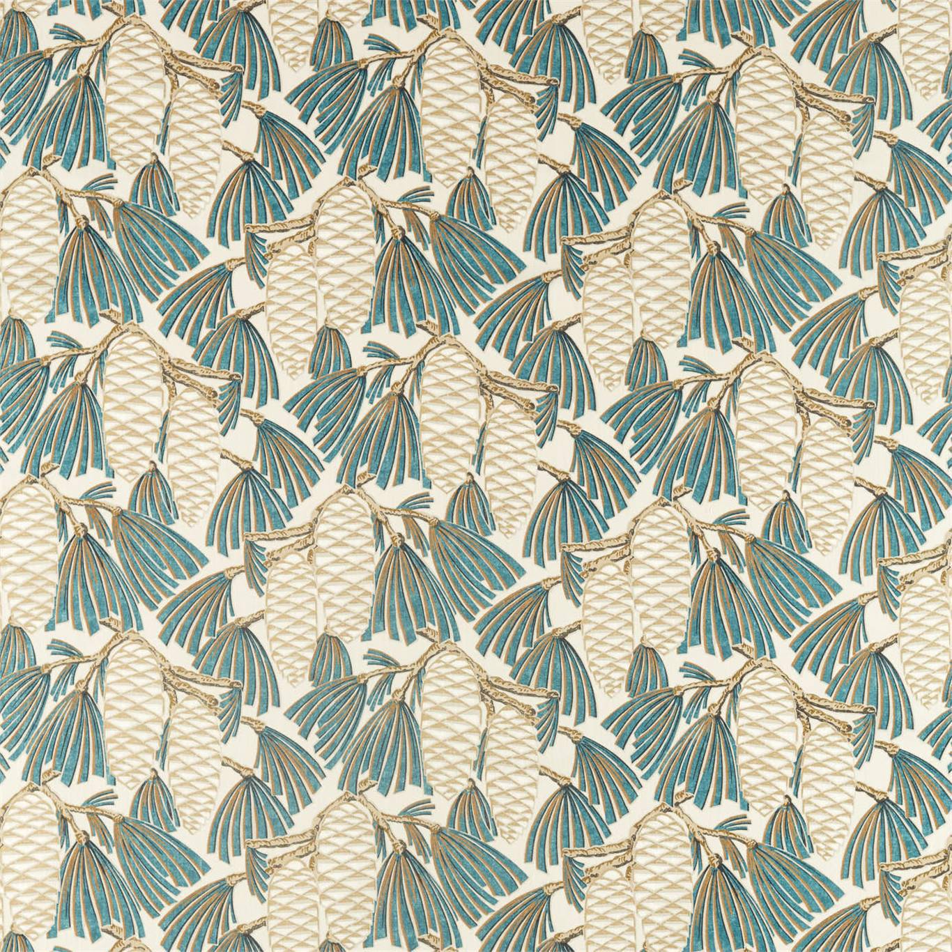 HARLEQUIN Foxley Fabric Other Kingfisher - HSAF120811