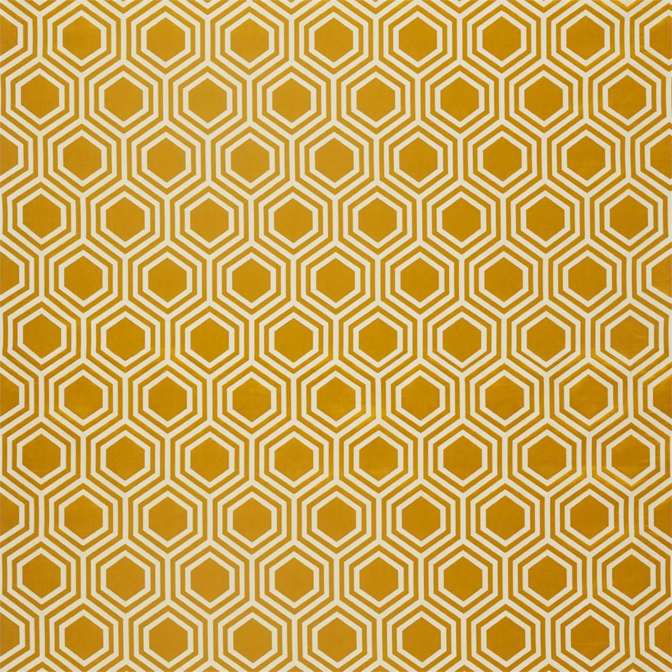 HARLEQUIN Selo Fabric Geometric Gold - HSAF132959