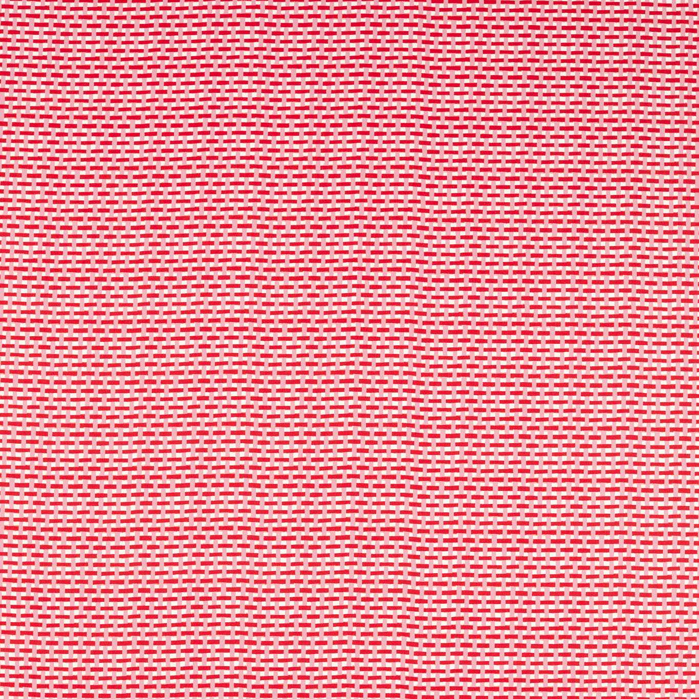 HARLEQUIN Basket Weave Fabric Checks Coral,Rose - HSRF121177