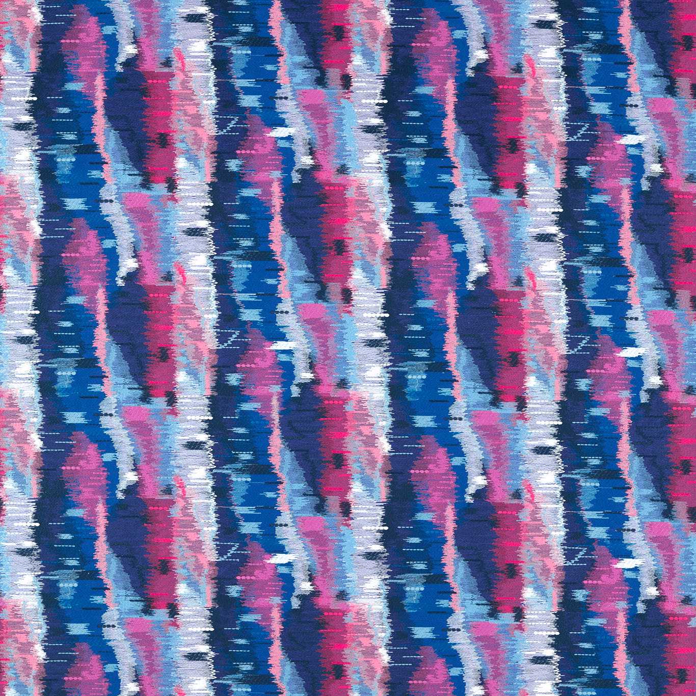 HARLEQUIN Wilderness Fabric Abstract , Graphic Lapis,Carnelian,Ruby - HSRF133994