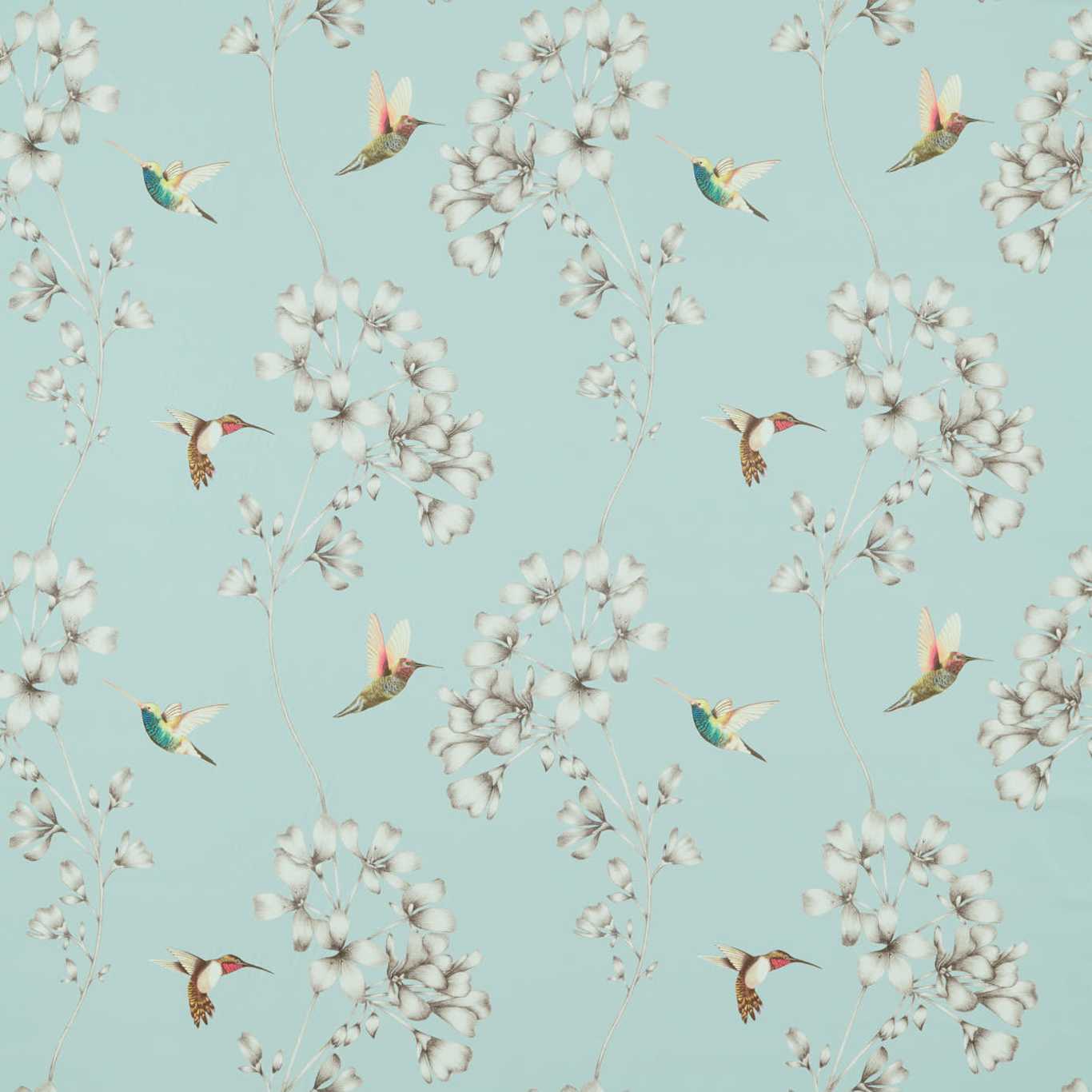 HARLEQUIN Amazilia Fabric Contemporary, Floral Sky - HTEF120978
