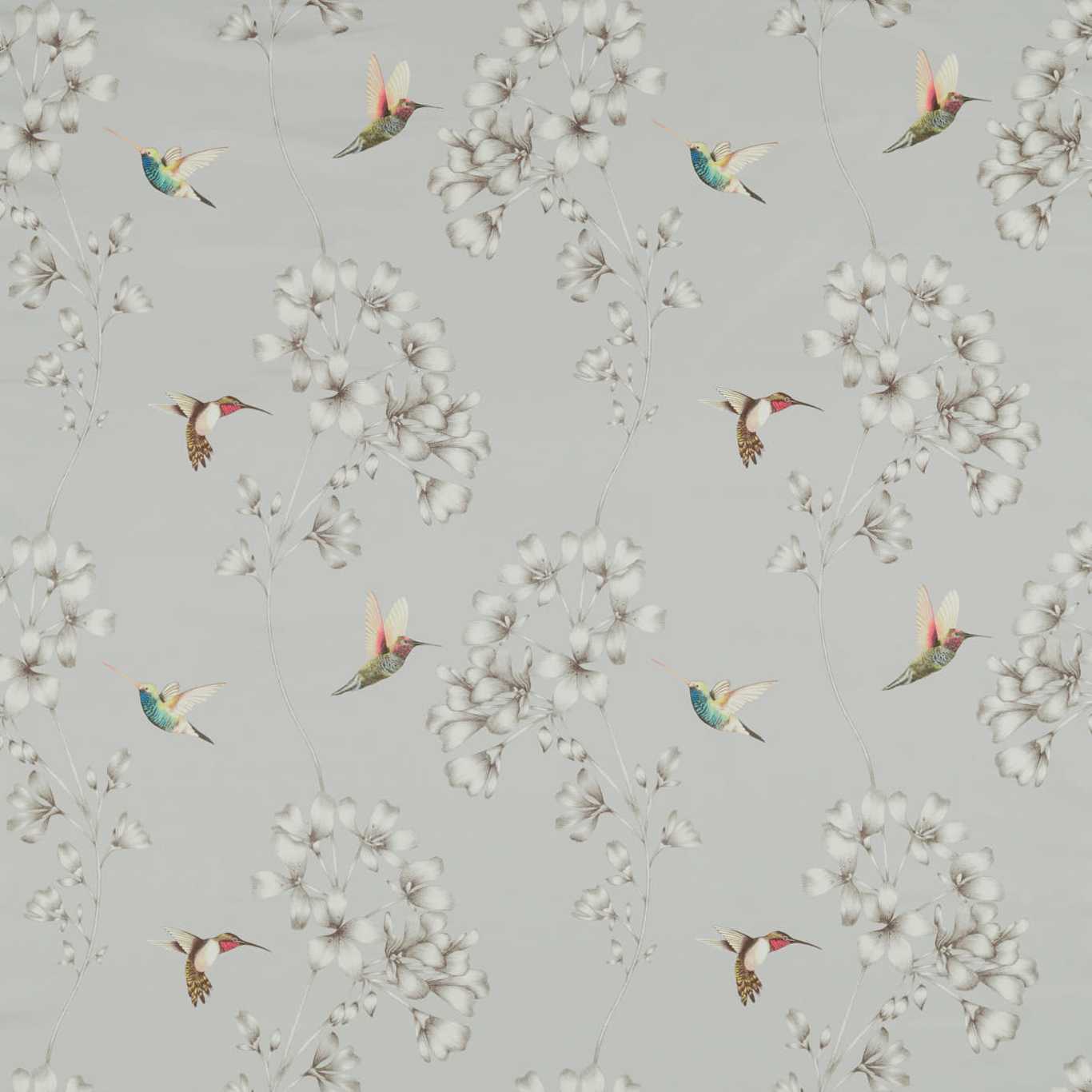 HARLEQUIN Amazilia Fabric Contemporary, Floral French Grey - HTEF120981
