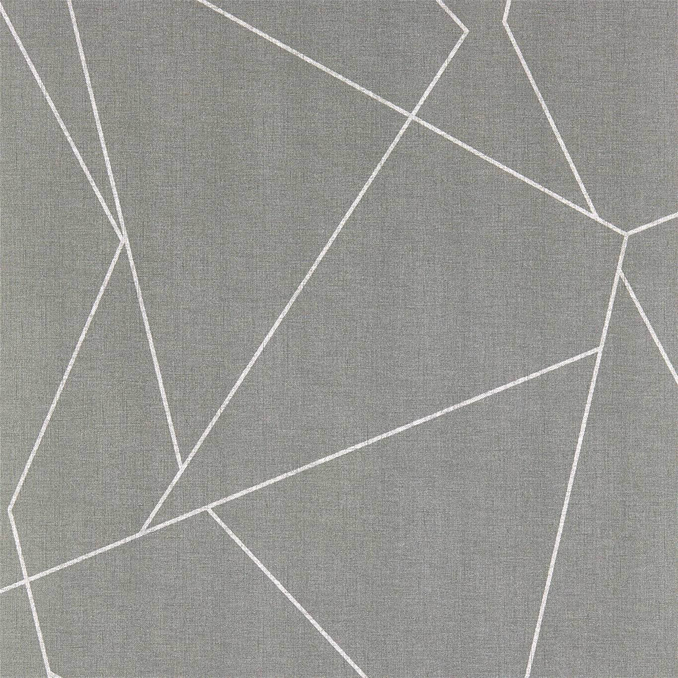 HARLEQUIN Parapet Wallpaper Geometric Slate Gravure Wide Width Vinyl - HTWW112082