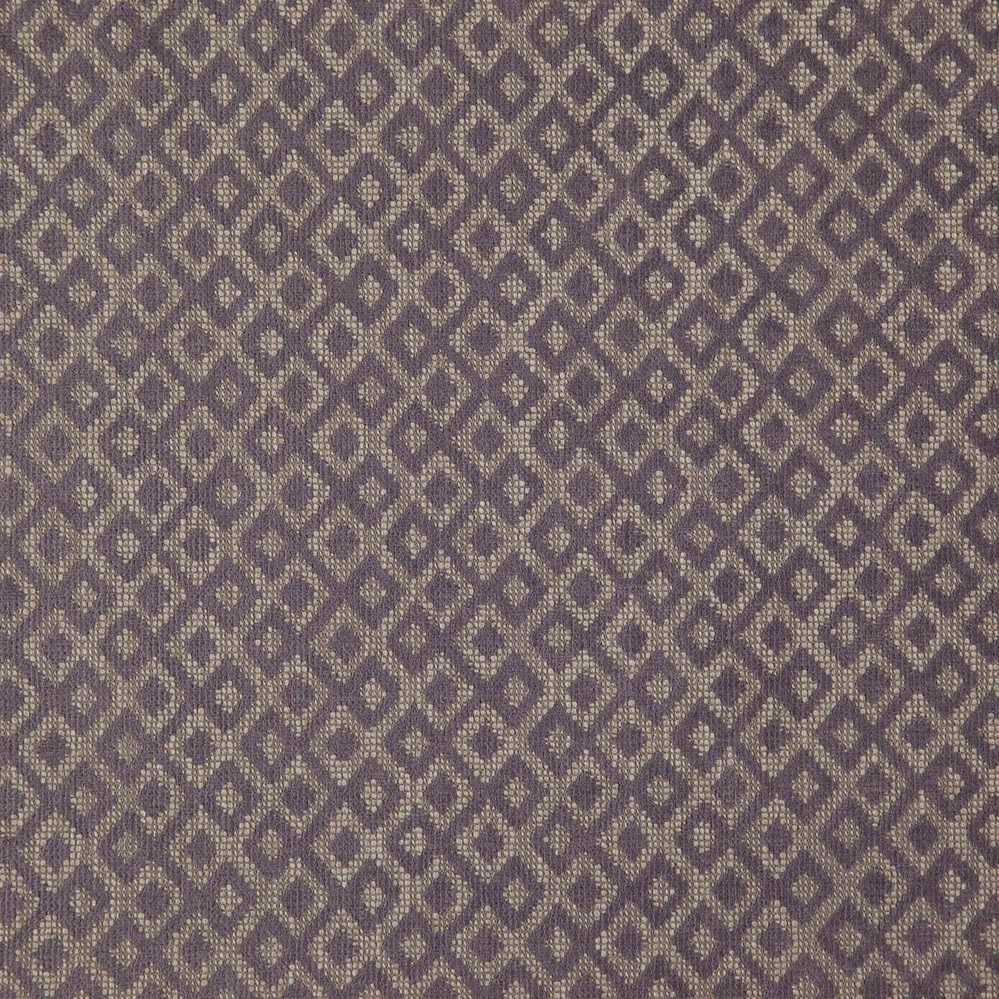 JF Fabrics fibre-guard HUMIDOR 53 Fabric Traditional,Transitional,Contemporary,Diamond,Geometric Purple Chenille,Texture - 6005753 J7911