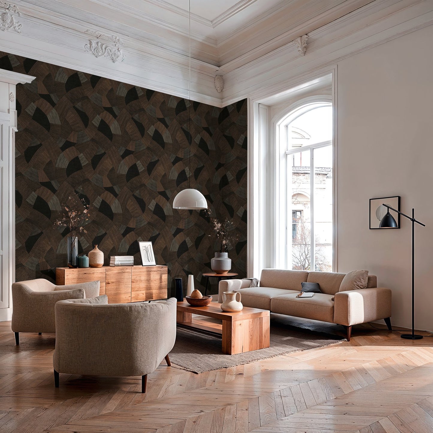 GALERIE WALLCOVERINGS Havana 2 Bronze Brown - HV41076
