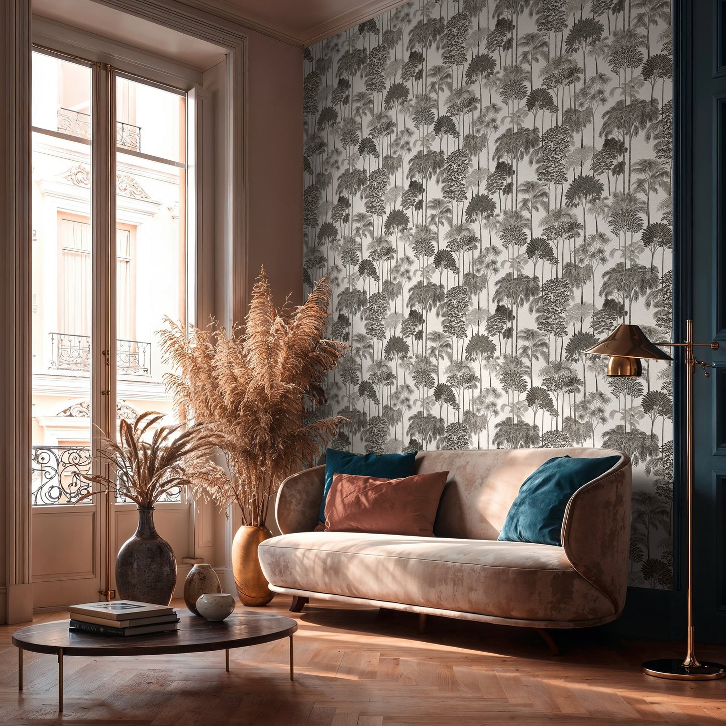 GALERIE WALLCOVERINGS Havana 2 Black - HV41085