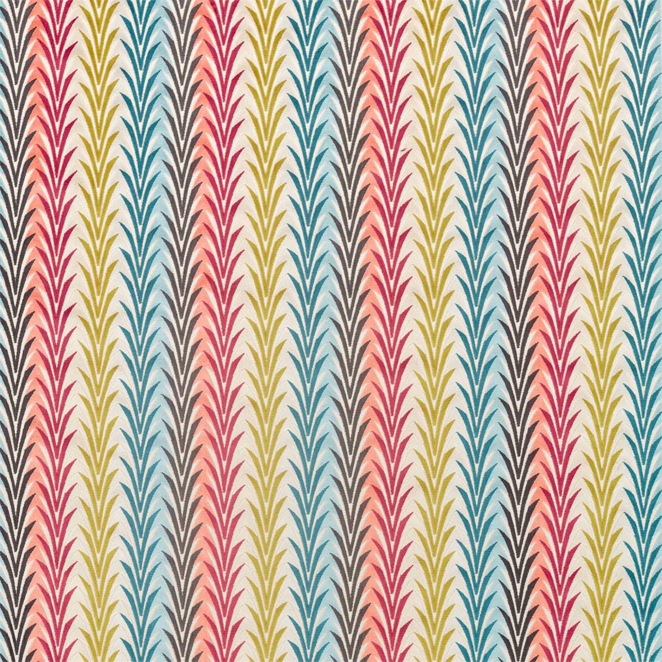 HARLEQUIN Velika Fabric Other Azelea,Lagoon,Olive - HVVC132962