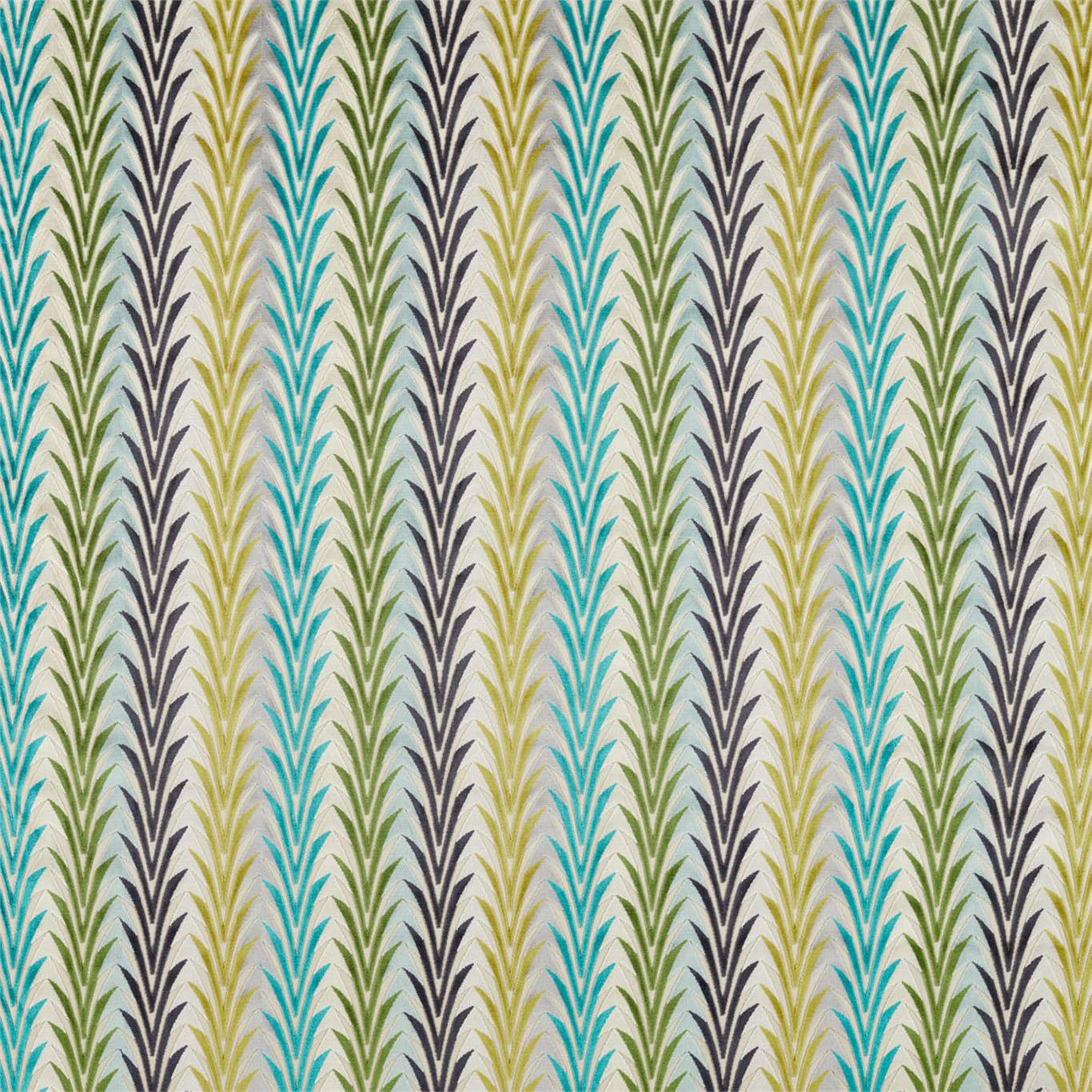 HARLEQUIN Velika Fabric Other Ink,Zest,Marine - HVVC132966