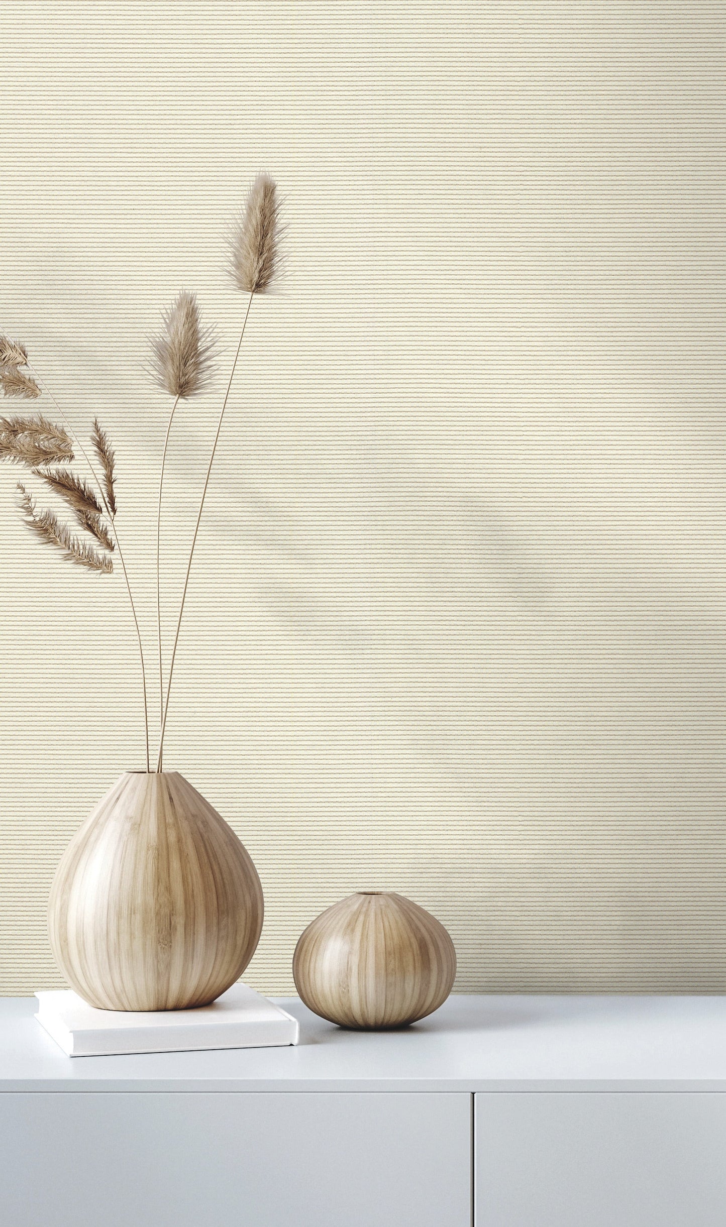 York Wallcoverings Quietwall Varna Linen Wallpaper Textures Whites and Off-Whites - HW3663R